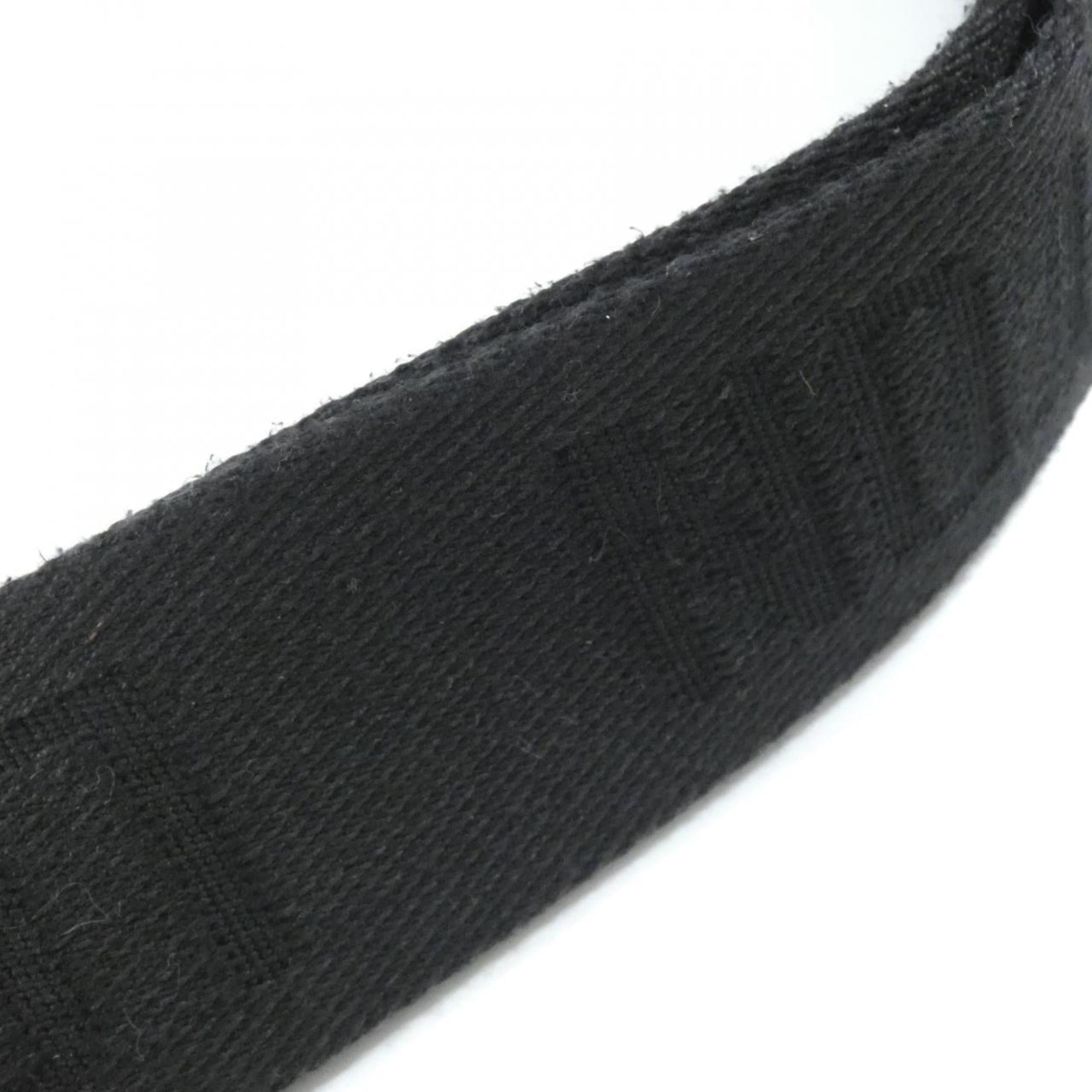 Louis Vuitton Black Leather Shoulder Bag