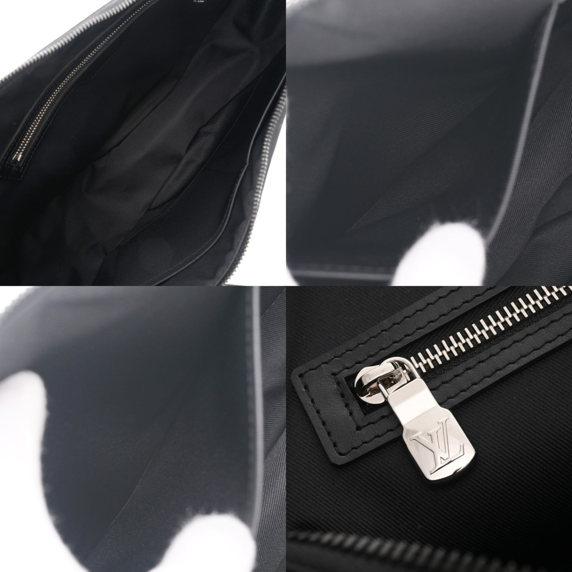 Louis Vuitton Black Monogram Canvas Sling Bag