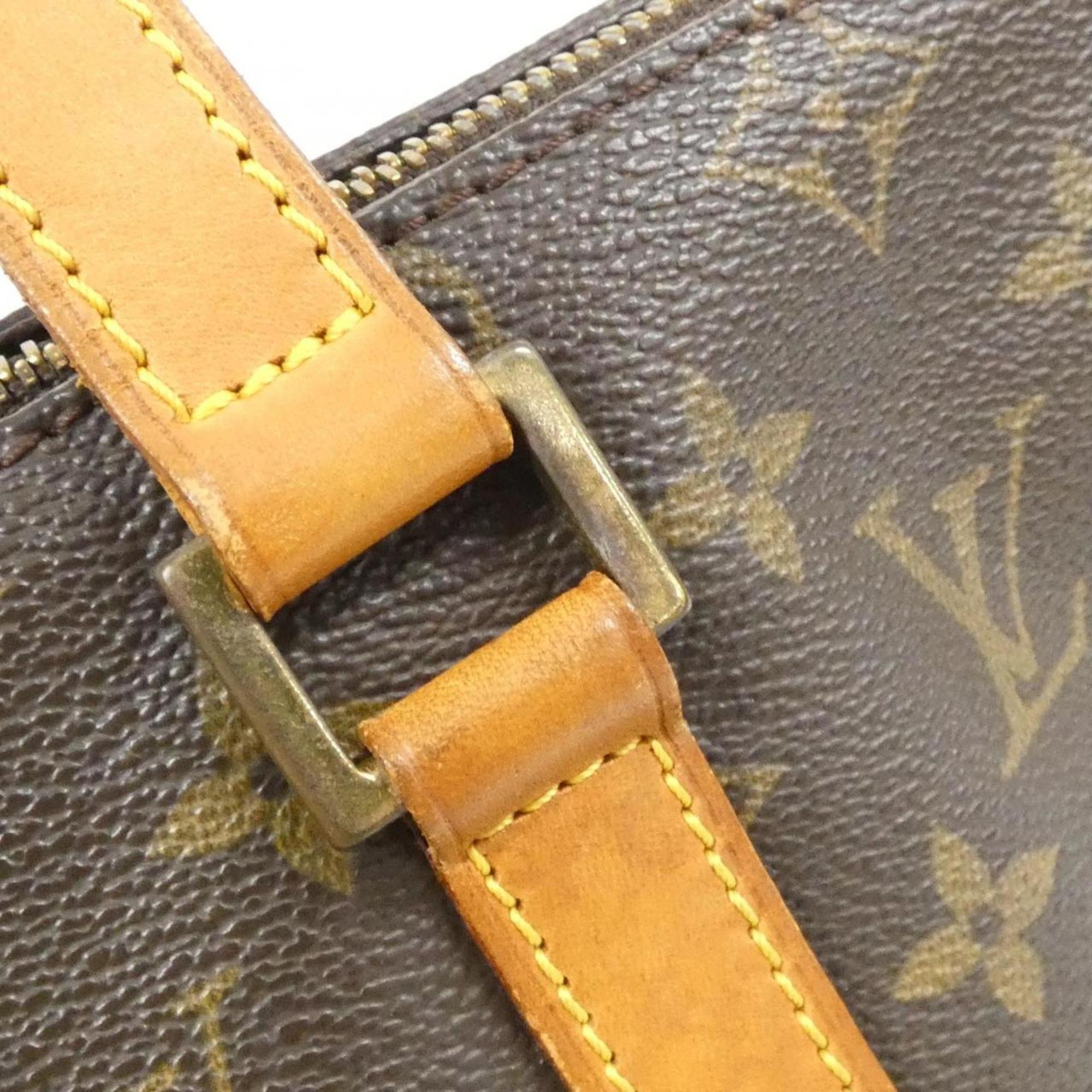 Louis Vuitton Marron Coated Canvas Handbag