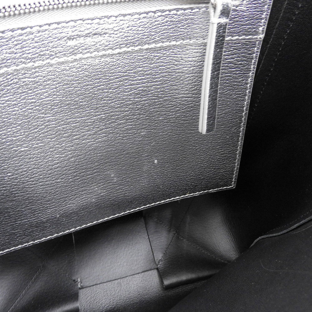 Celine Silver Leather Handbag Shoulder Bag