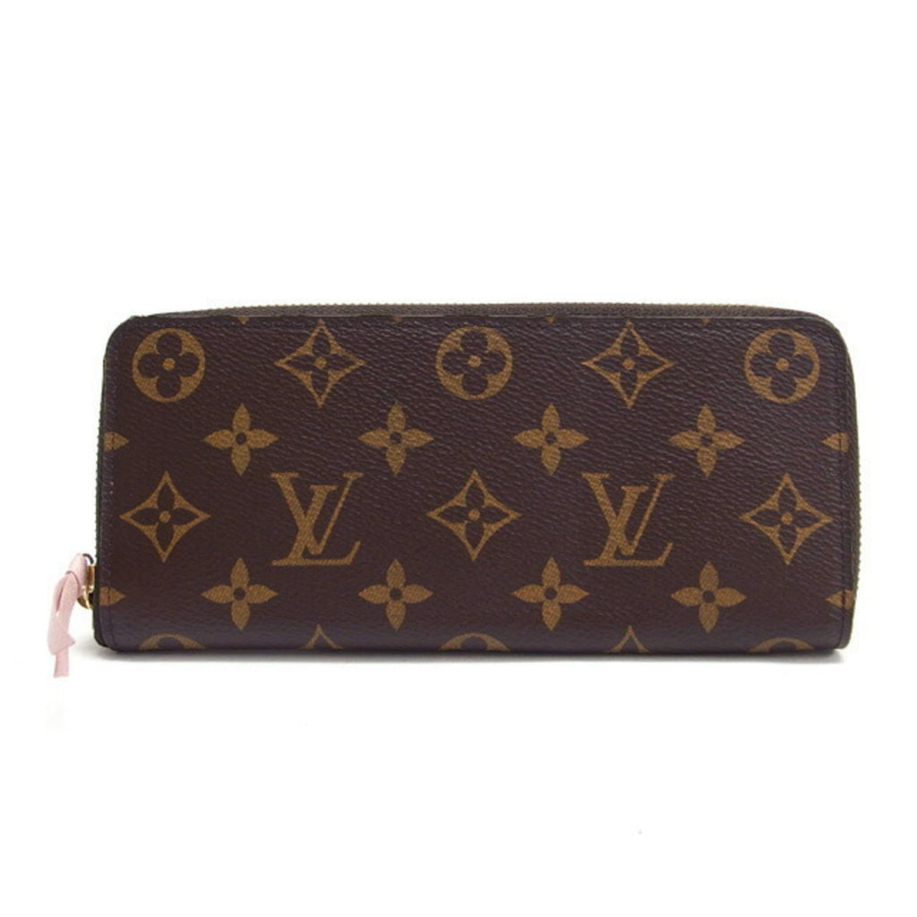 Louis Vuitton Brown Pink Rose Ballerine Monogram Canvas Long Wallet