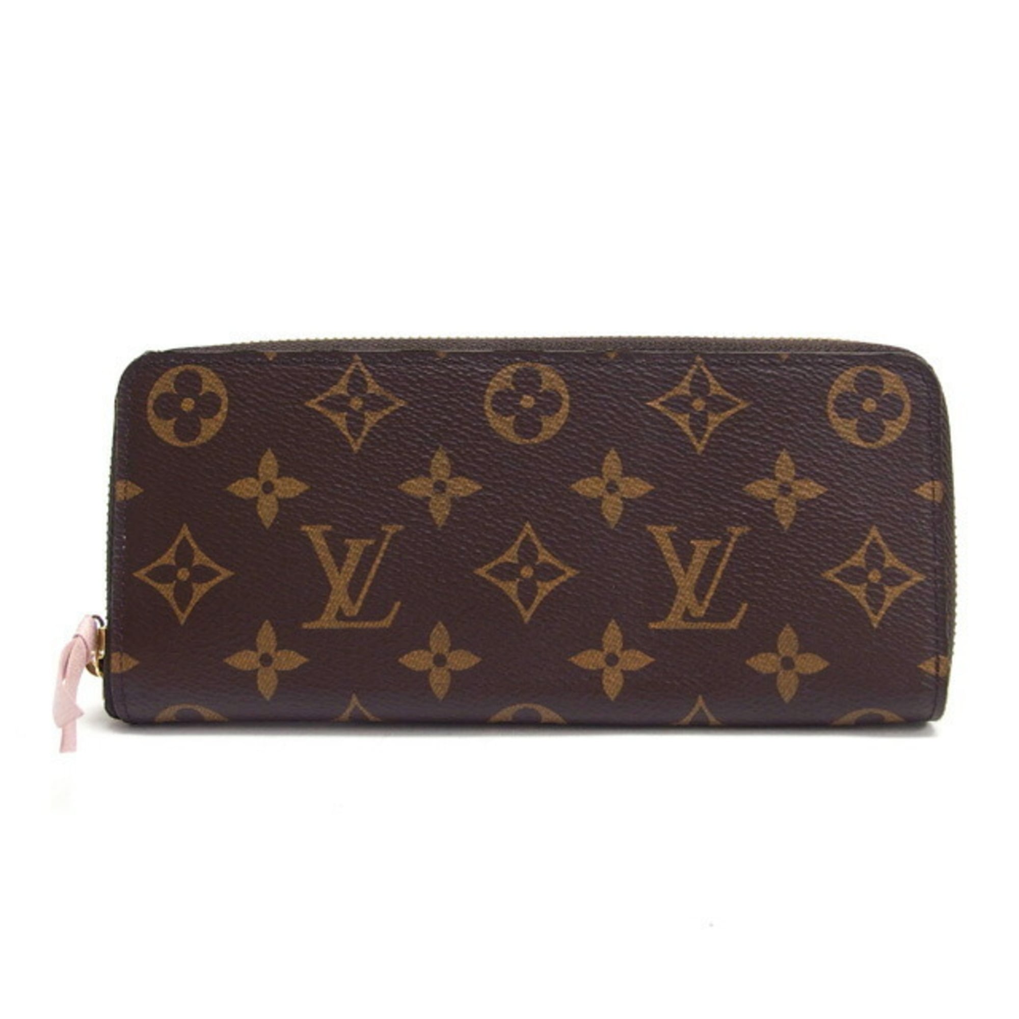 Louis Vuitton Brown Pink Rose Ballerine Monogram Canvas Long Wallet