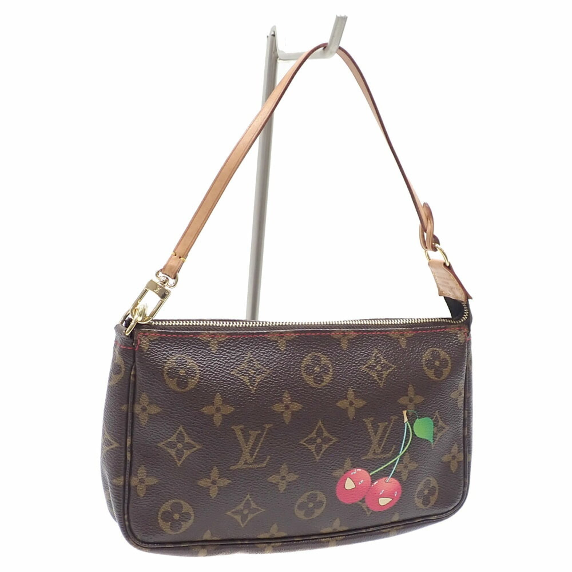 Louis Vuitton Monogram Cherry Monogram Pochette Pouch