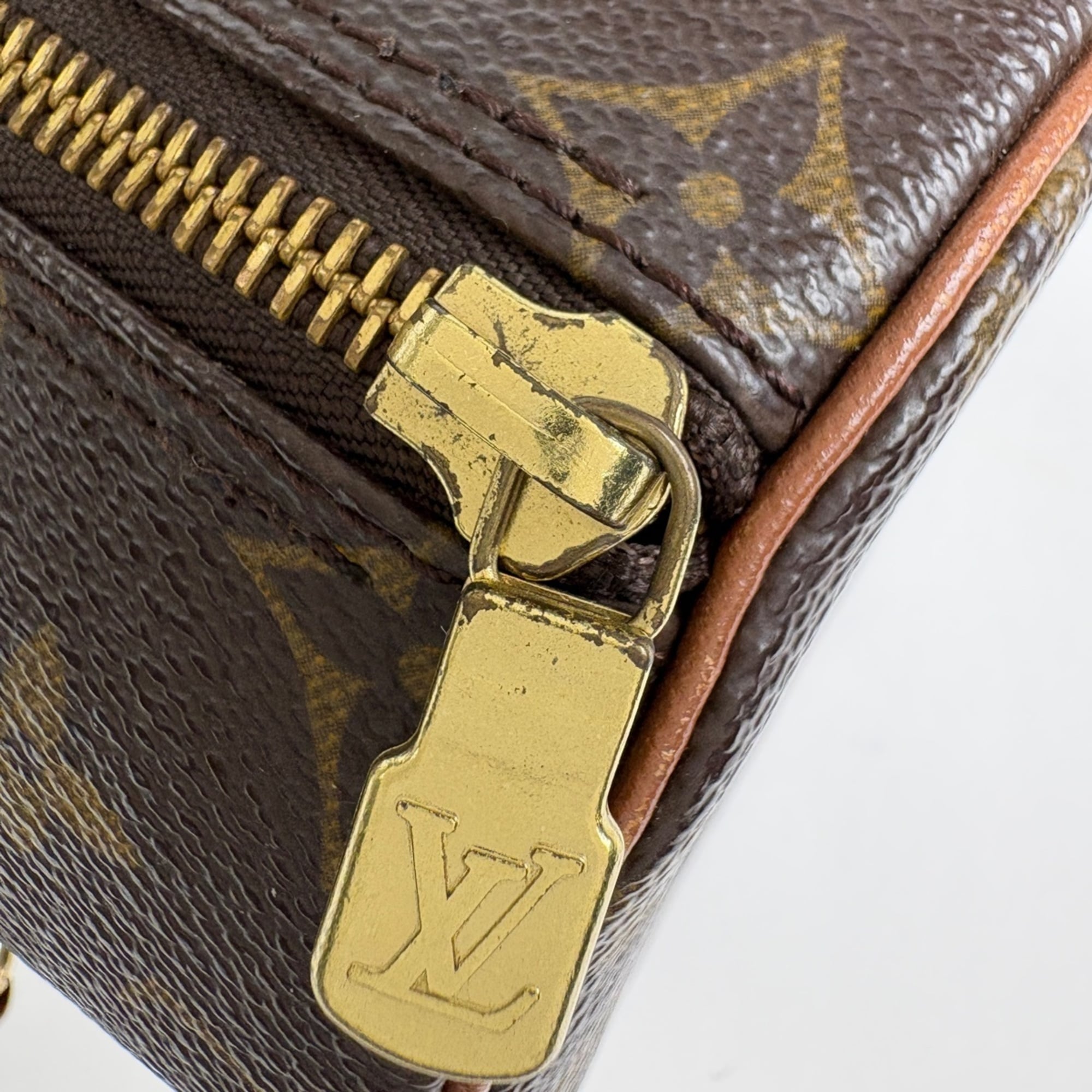 Louis Vuitton Brown Monogram Handbag
