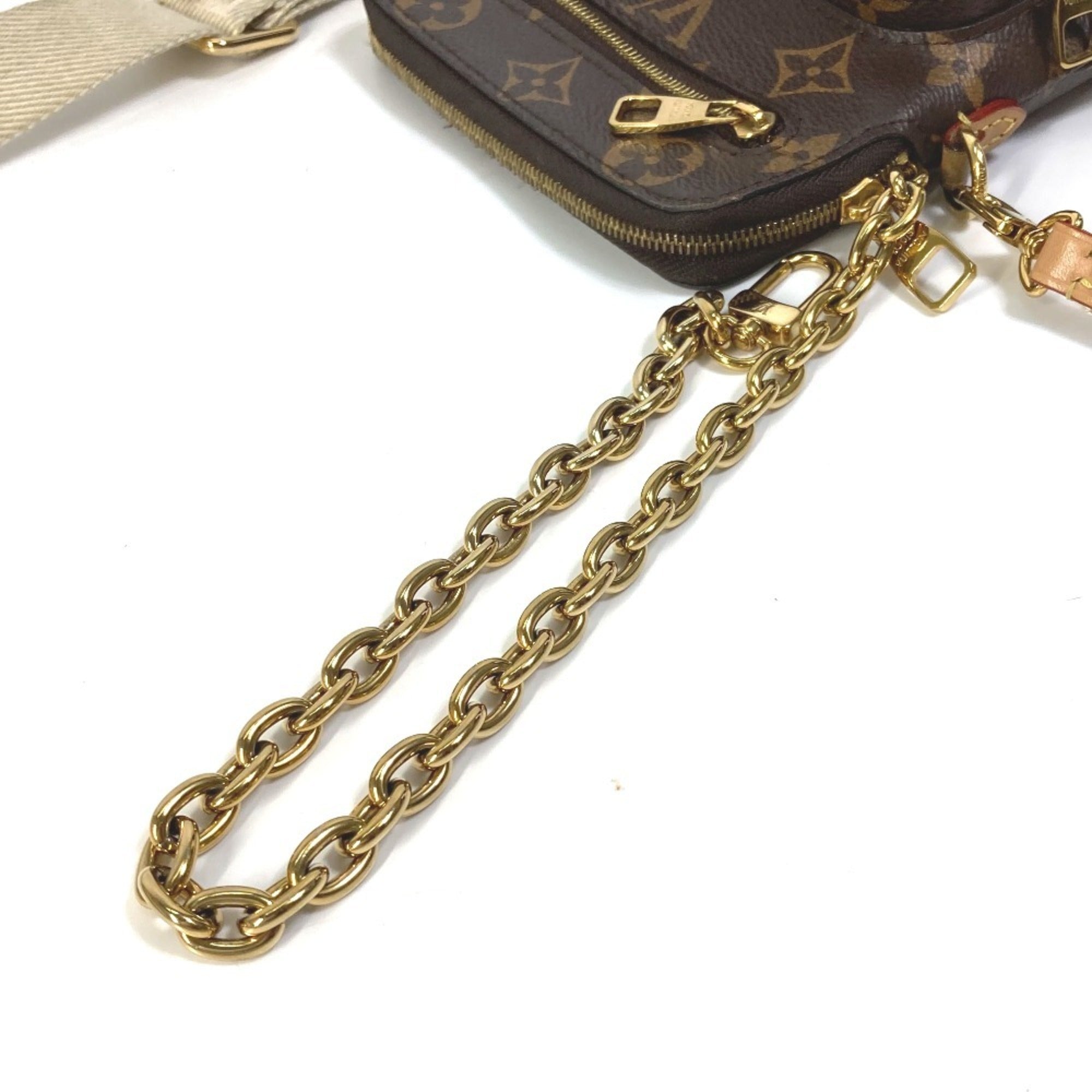 Louis Vuitton Monogram Brown Monogram Monogram Handbag Pochette Shoulder Bag
