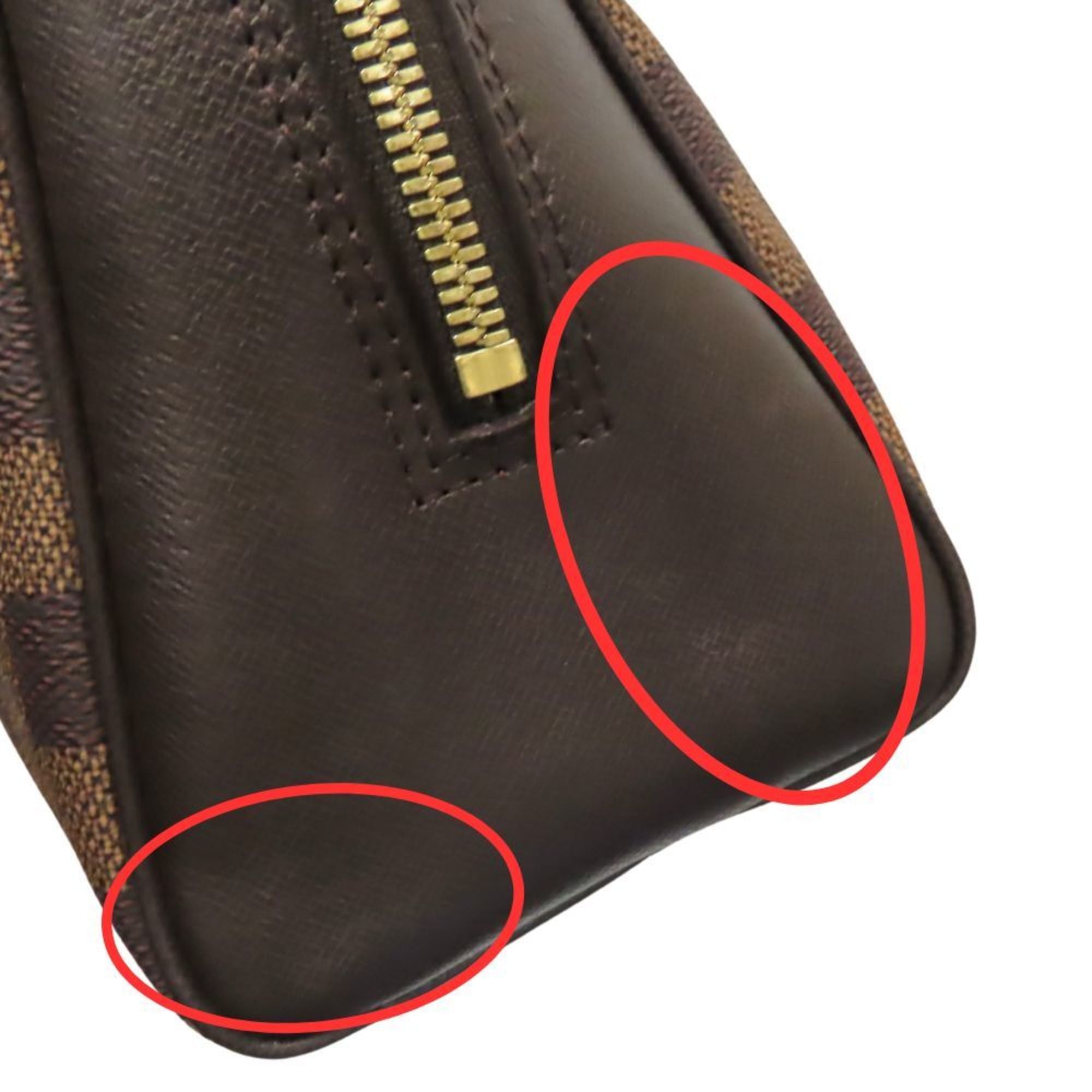 Louis Vuitton Damier Brown Ebene Handbag