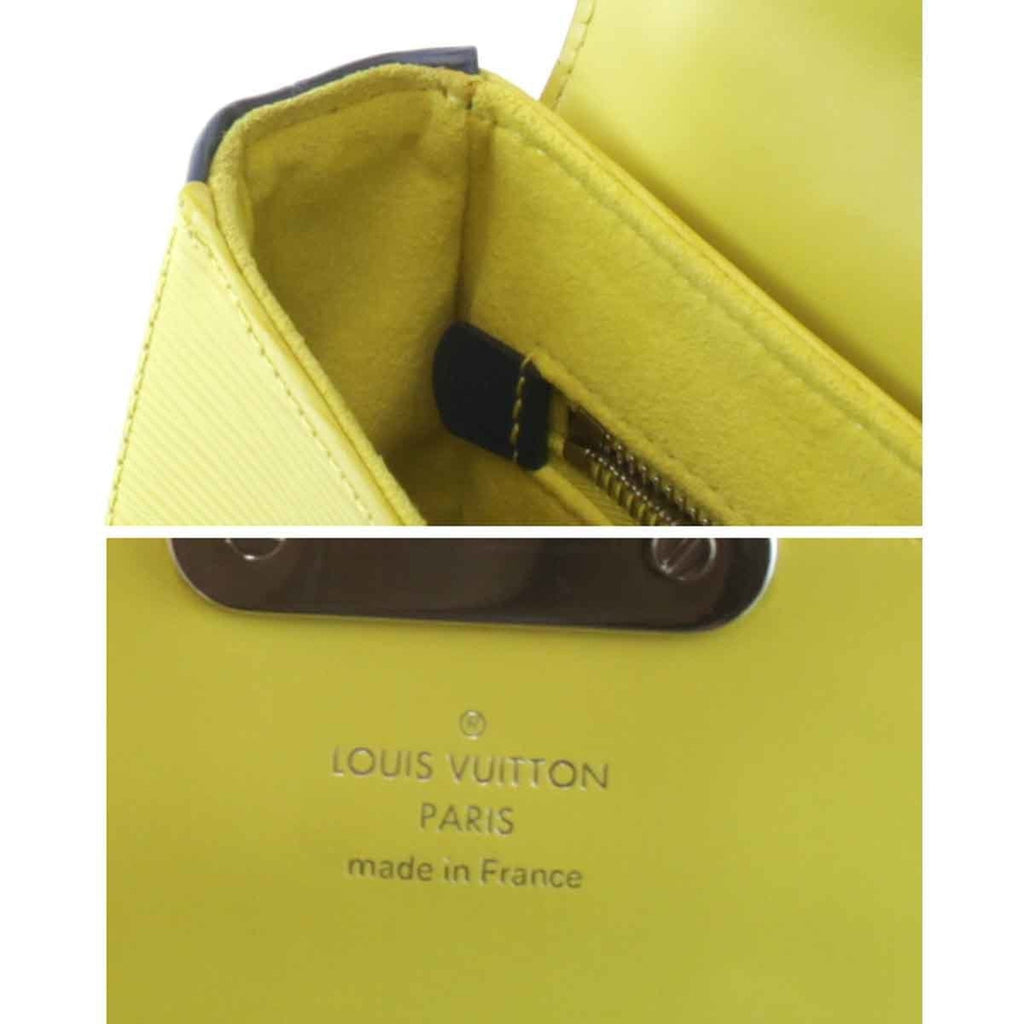 Louis Vuitton Yellow Epi Leather Handbag