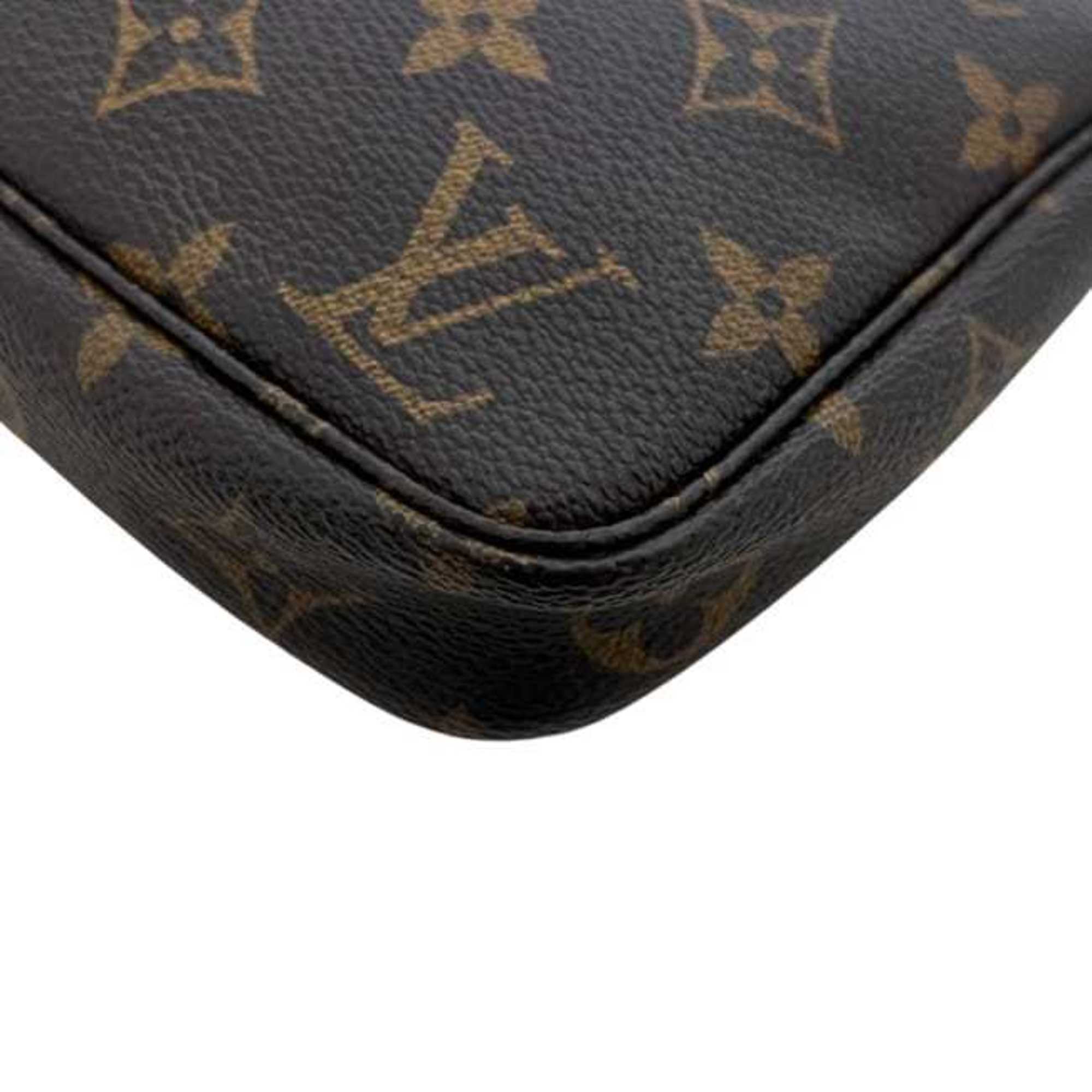 Louis Vuitton Brown Monogram Monogram Handbag Pochette Pouch