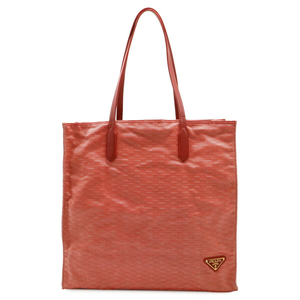 Prada Red Color Tessuto Shoulder Bag Tote Bag