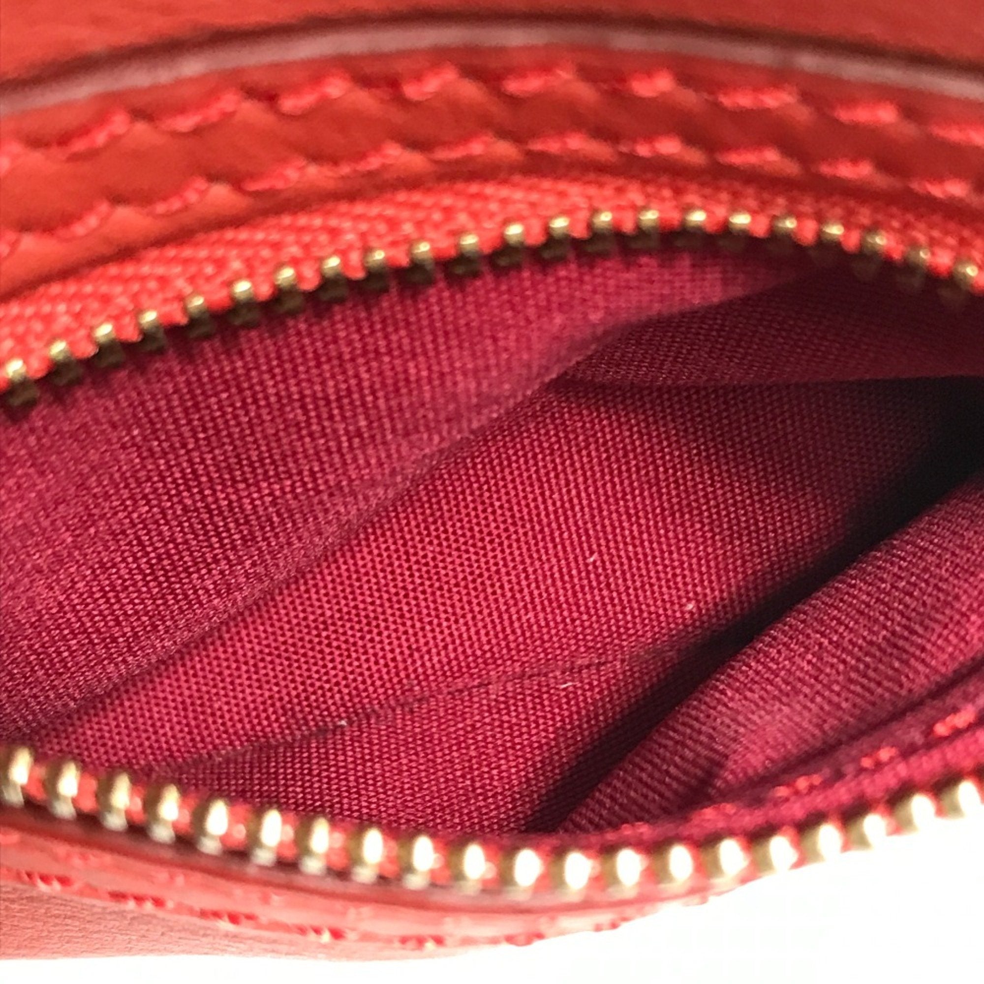 Celine Red Leather Handbag