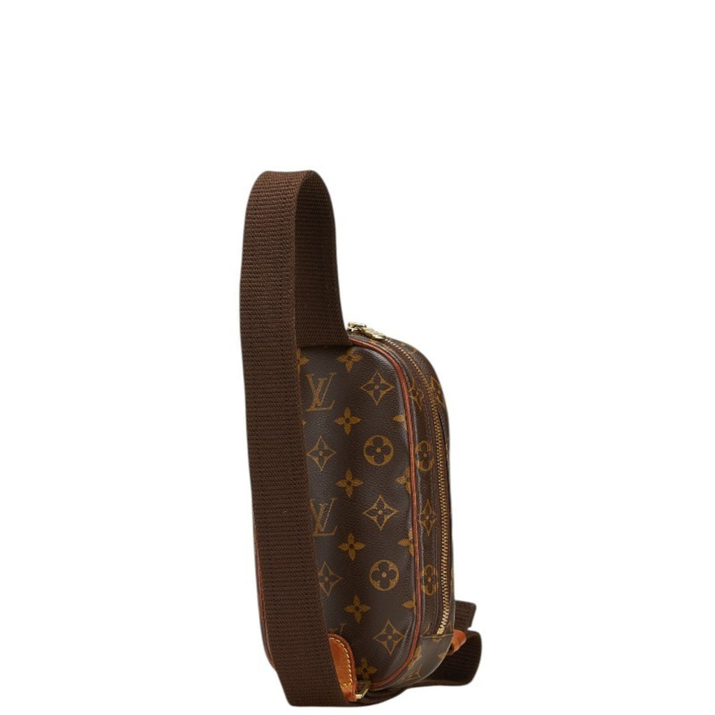 Louis Vuitton Monogram Brown Pvc Leather Sling Bag