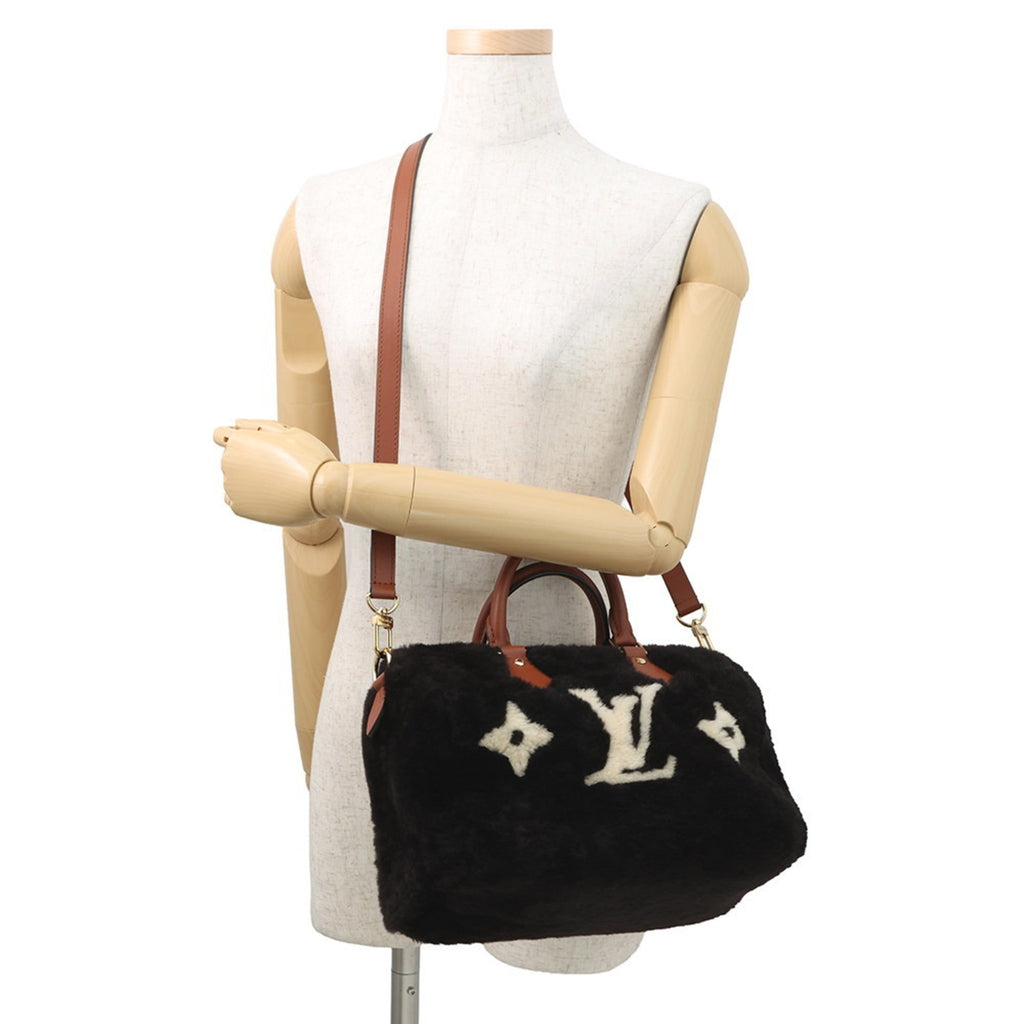 Louis Vuitton Monogram Noir White Handbag