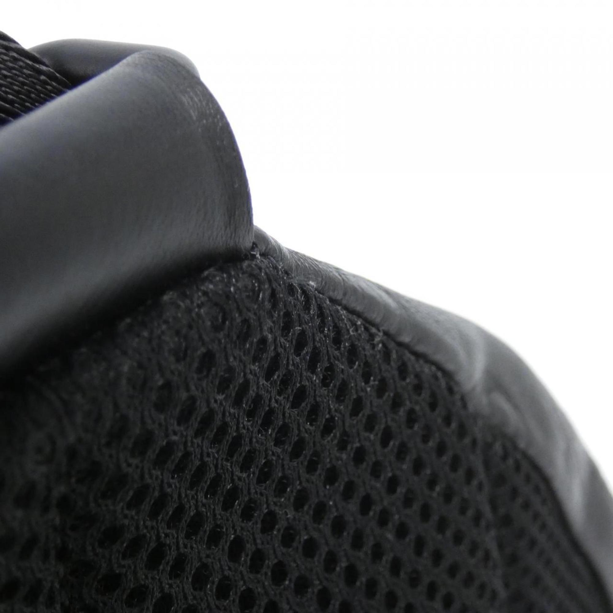 Louis Vuitton Black Leather Shoulder Bag