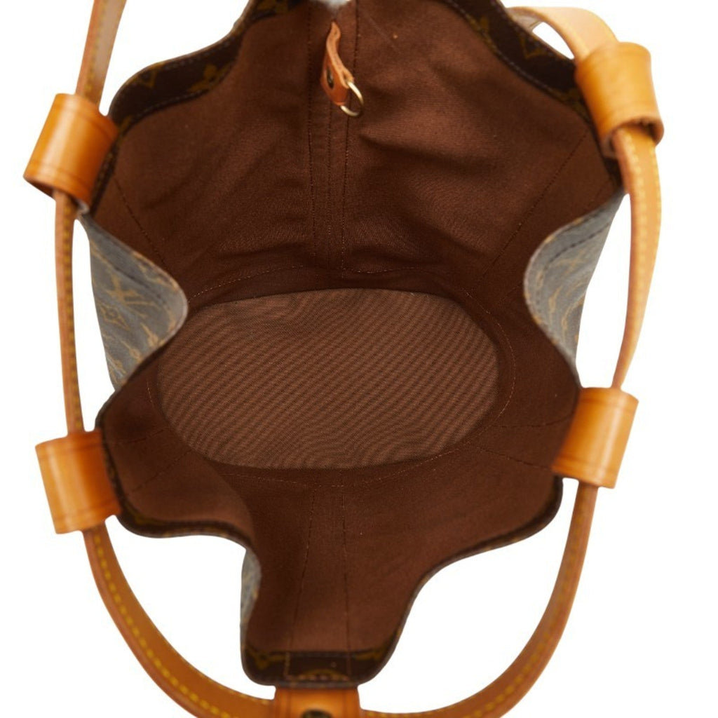 Louis Vuitton Brown Pvc Leather Shoulder Bag Sling Bag