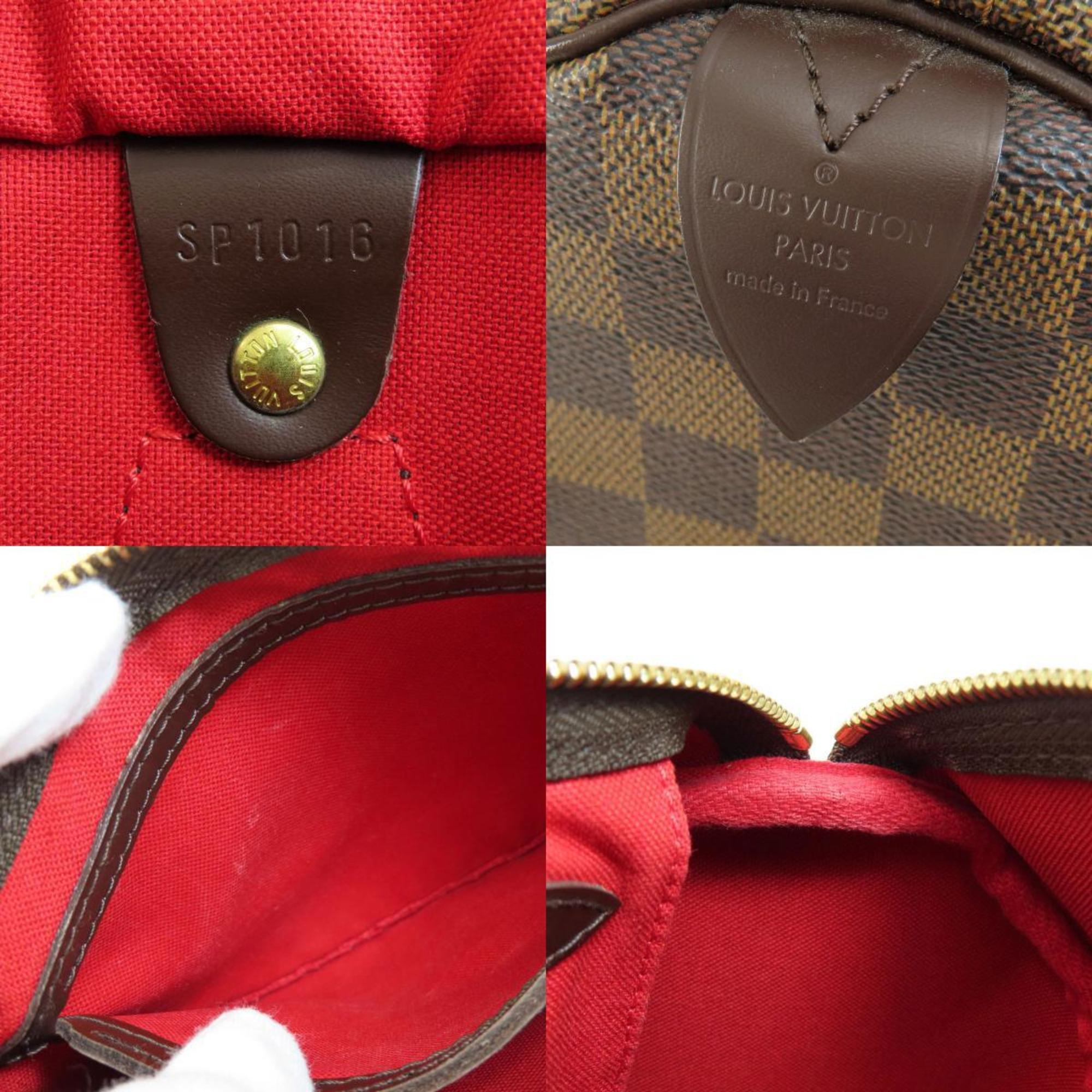 Louis Vuitton Damier Canvas Ebene Damier Canvas Handbag