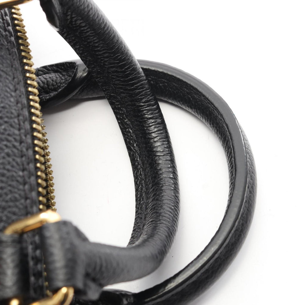 Louis Vuitton Beige Black Monogram Empreinte Handbag