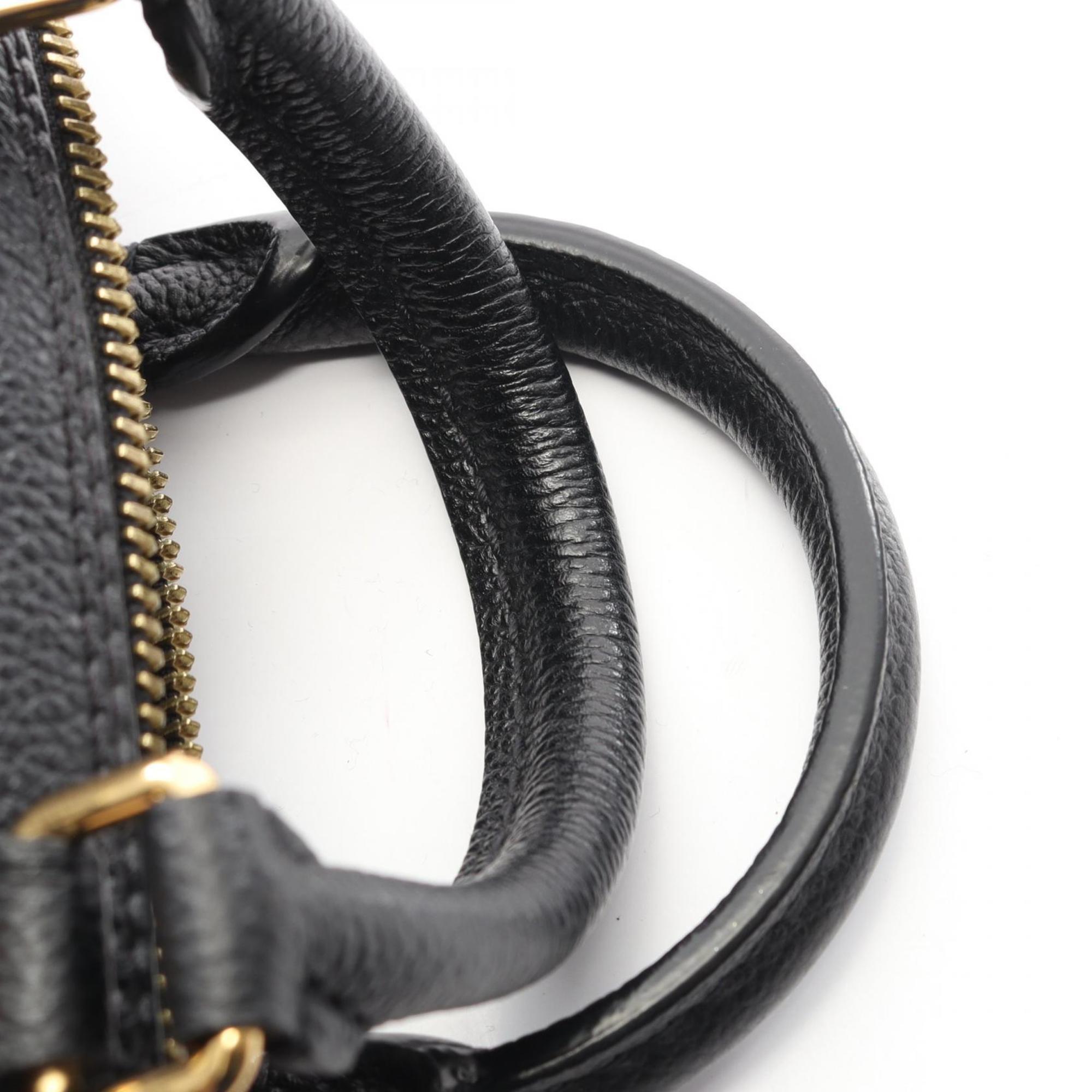 Louis Vuitton Beige Black Monogram Empreinte Handbag