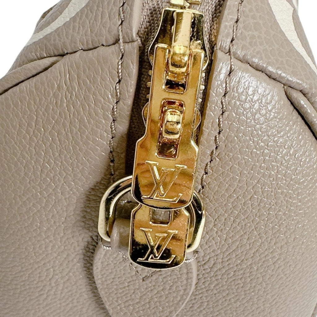 Louis Vuitton Beige Tourterelle Monogram Empreinte Shoulder Bag