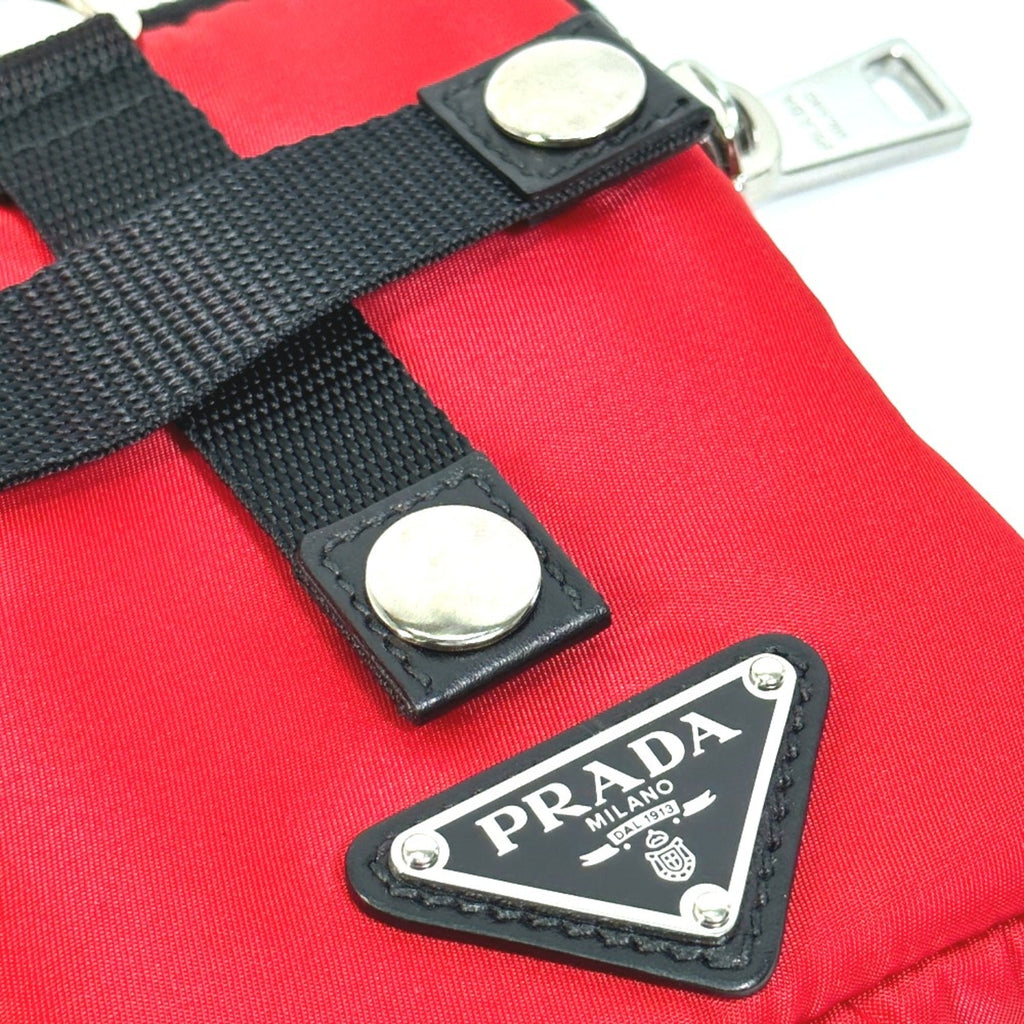 Prada Red Cloth Pouch