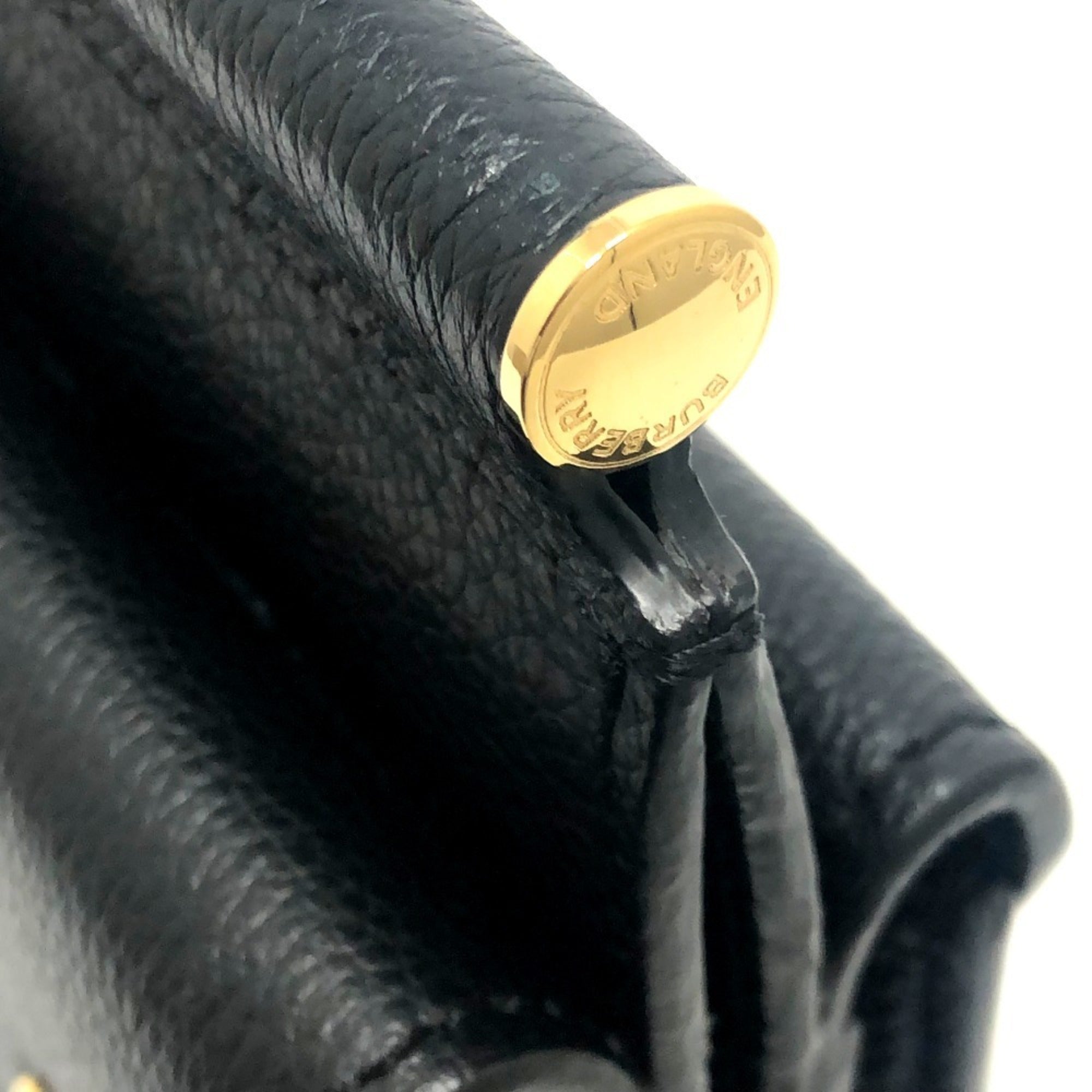 Burberry Black Leather Handbag