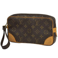 Louis Vuitton Brown Monogram Clutch Bag