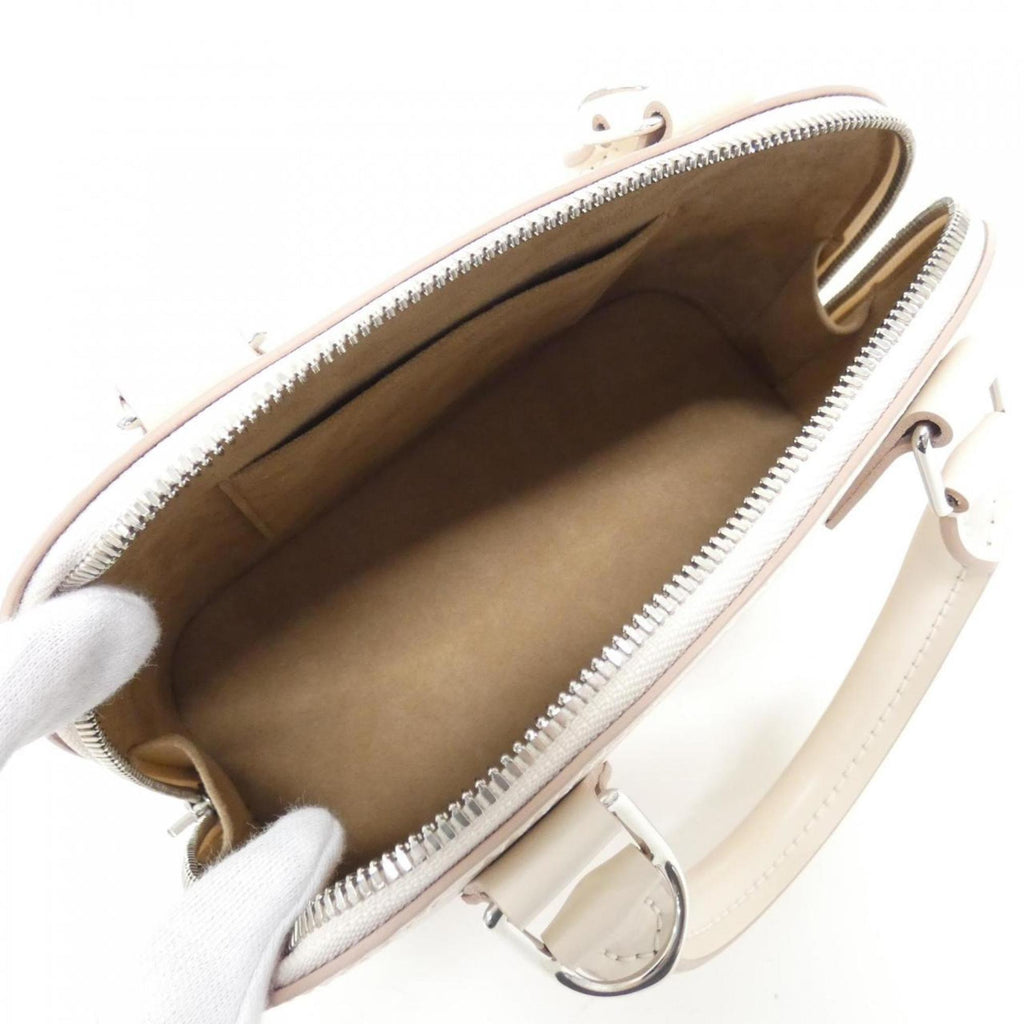 Louis Vuitton Silver Leather Handbag