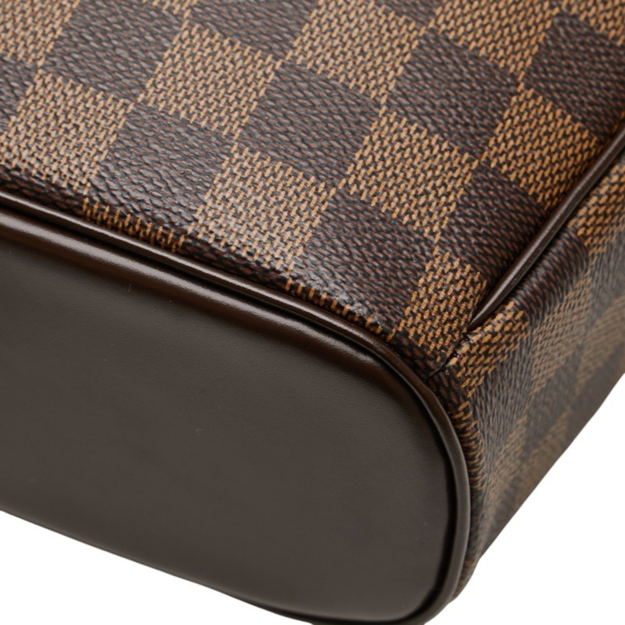 Louis Vuitton Damier Brown Pvc Leather Shoulder Bag