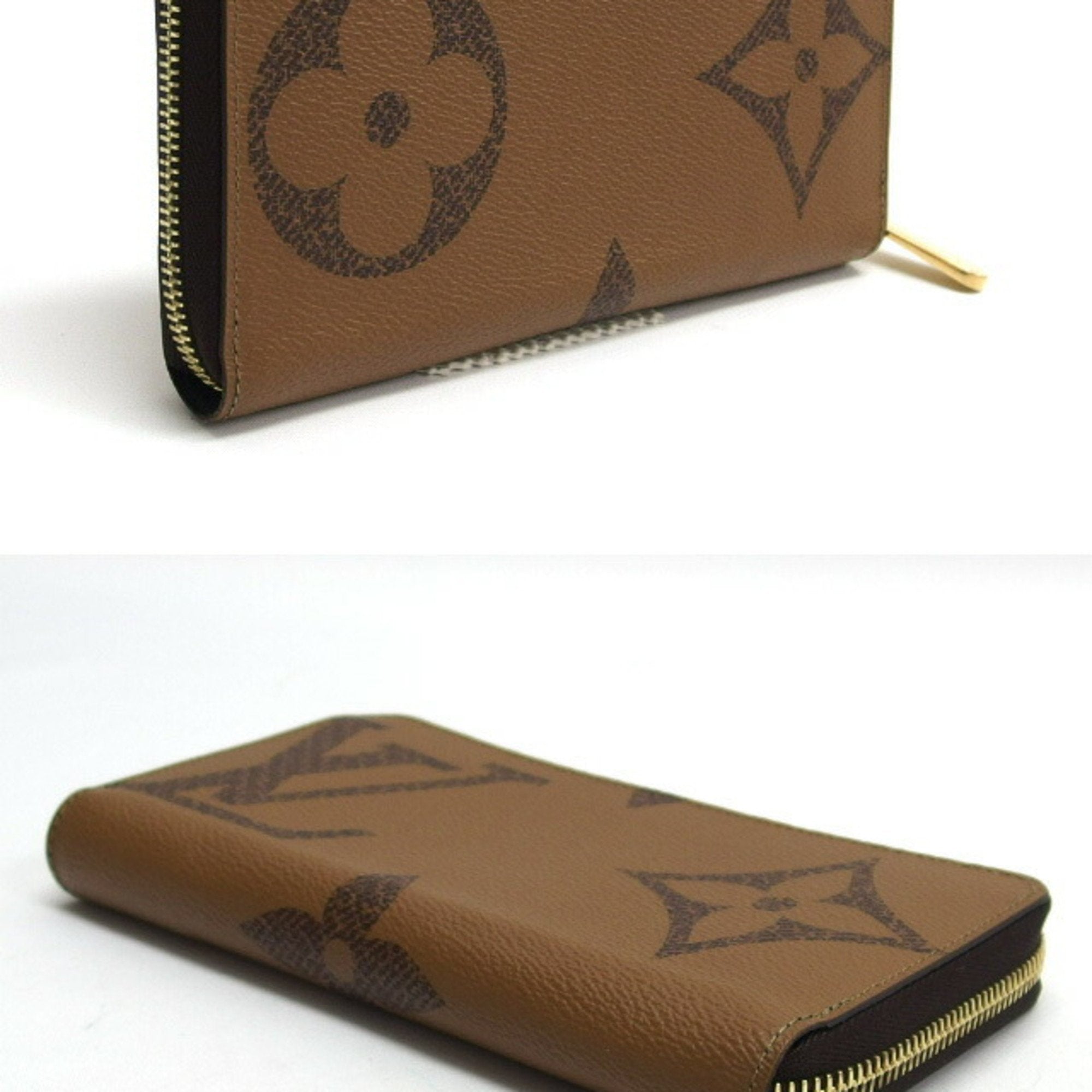 Louis Vuitton Brown Monogram Reverse Long Wallet