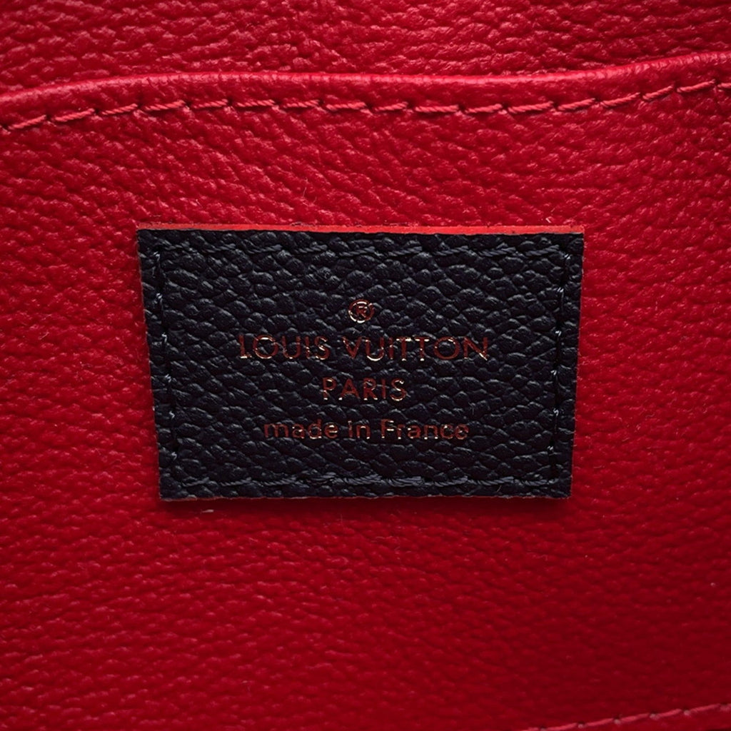 Louis Vuitton Marine Rouge Monogram Empreinte Pochette Pouch