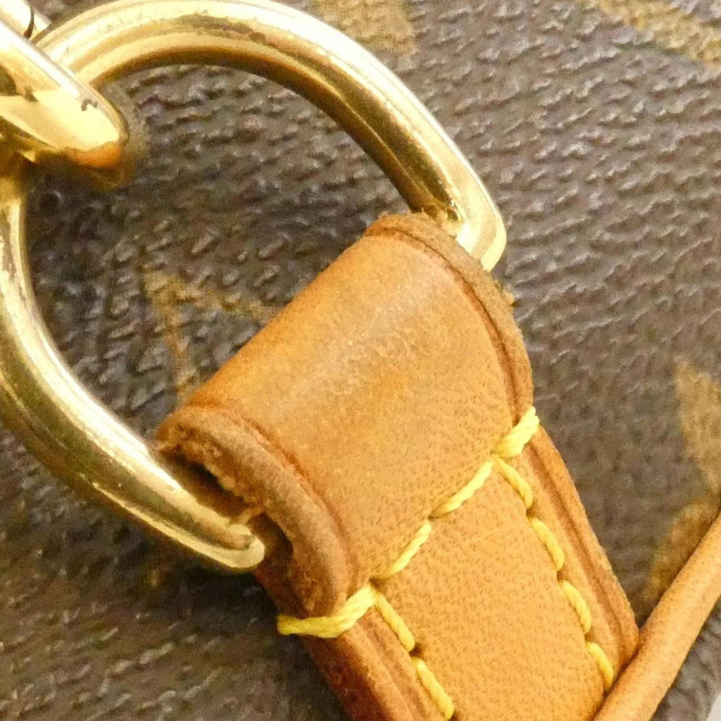 Louis Vuitton Brown Coated Canvas Backpack