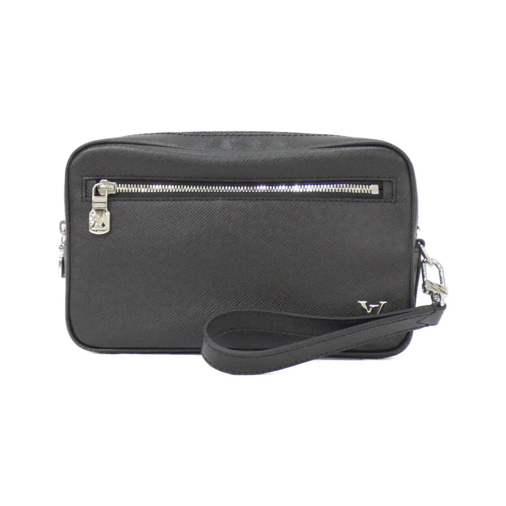 Louis Vuitton Black Leather Pochette