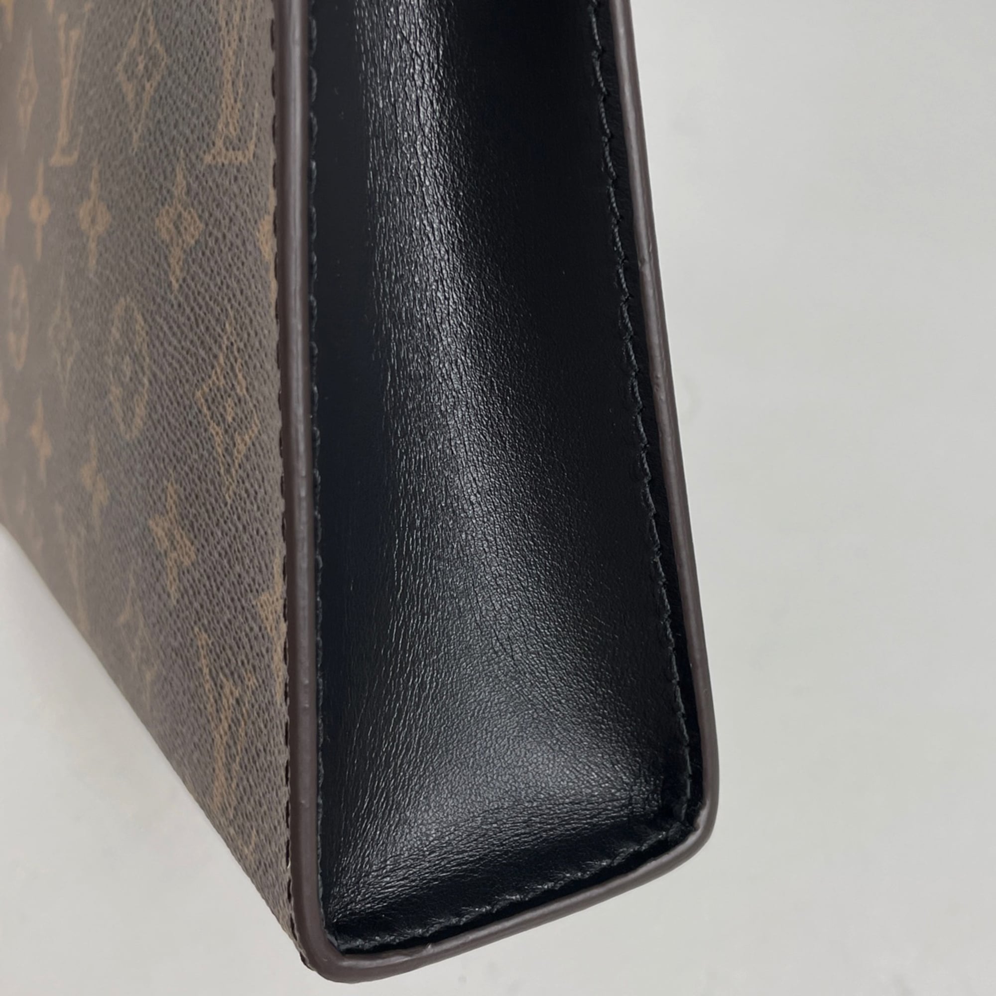 Louis Vuitton Brown Monogram Pouch Shoulder Bag