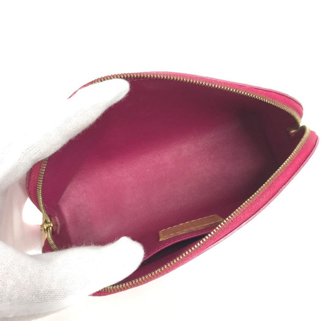 Louis Vuitton Pink Monogram Vernis Pochette Pouch