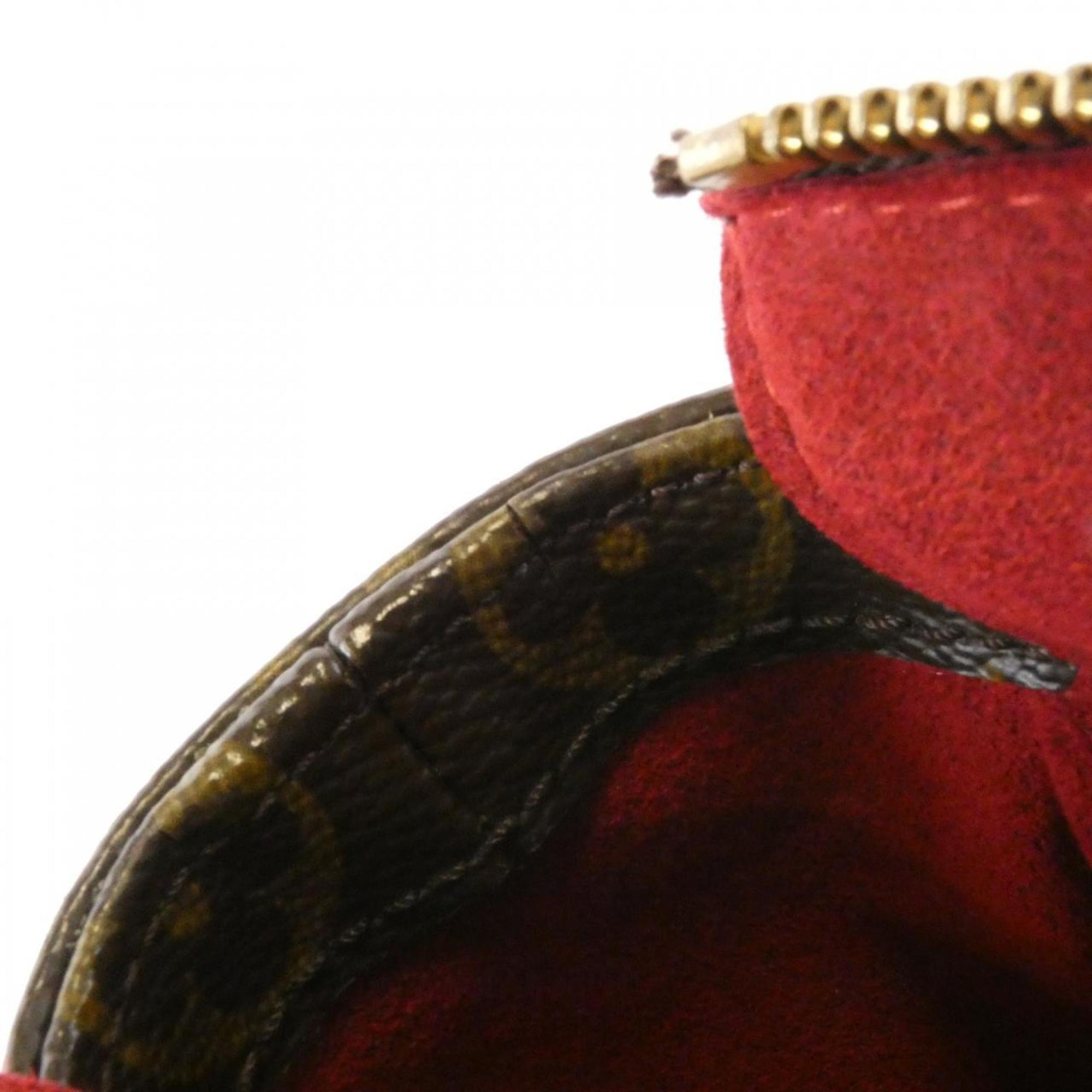 Louis Vuitton Brown Coated Canvas Shoulder Bag