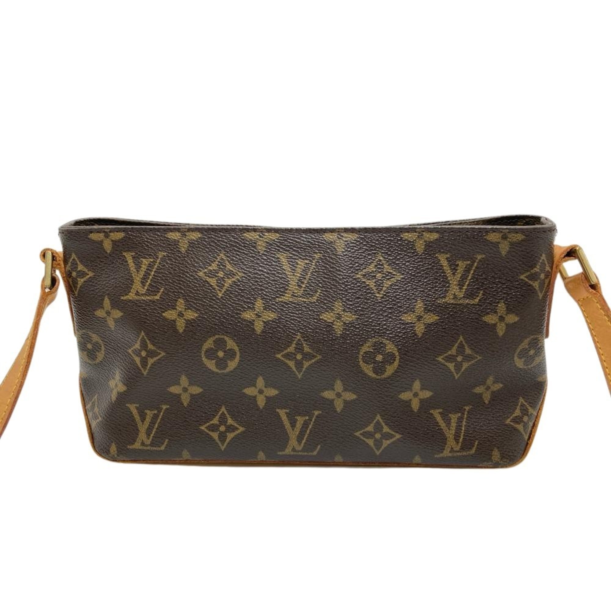 Louis Vuitton Brown Monogram Canvas Shoulder Bag