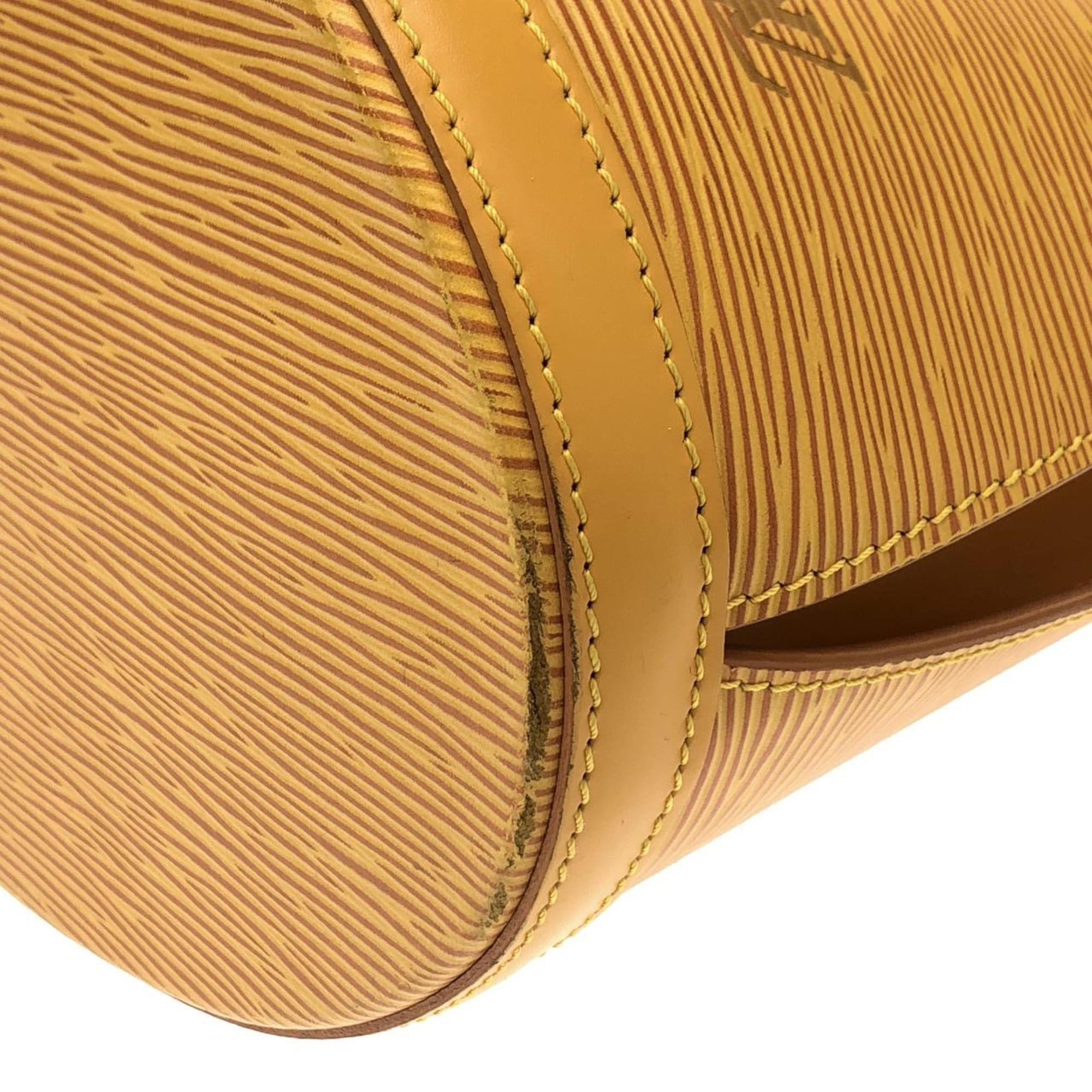 Louis Vuitton Yellow Leather Shoulder Bag