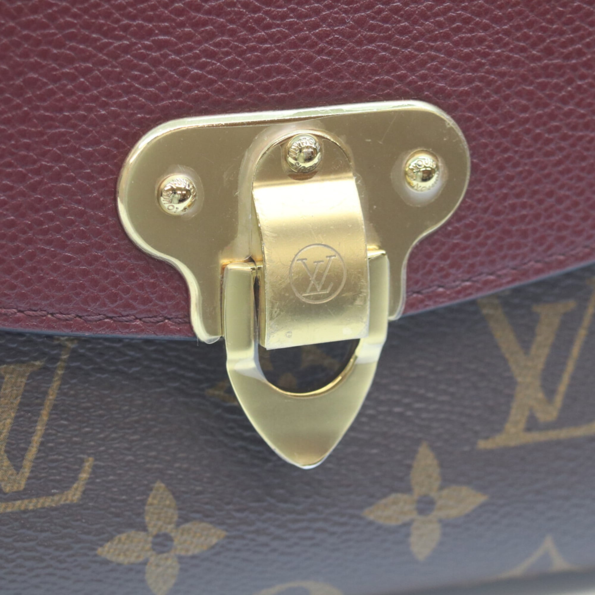 Louis Vuitton Bordeaux Monogram Canvas Shoulder Bag