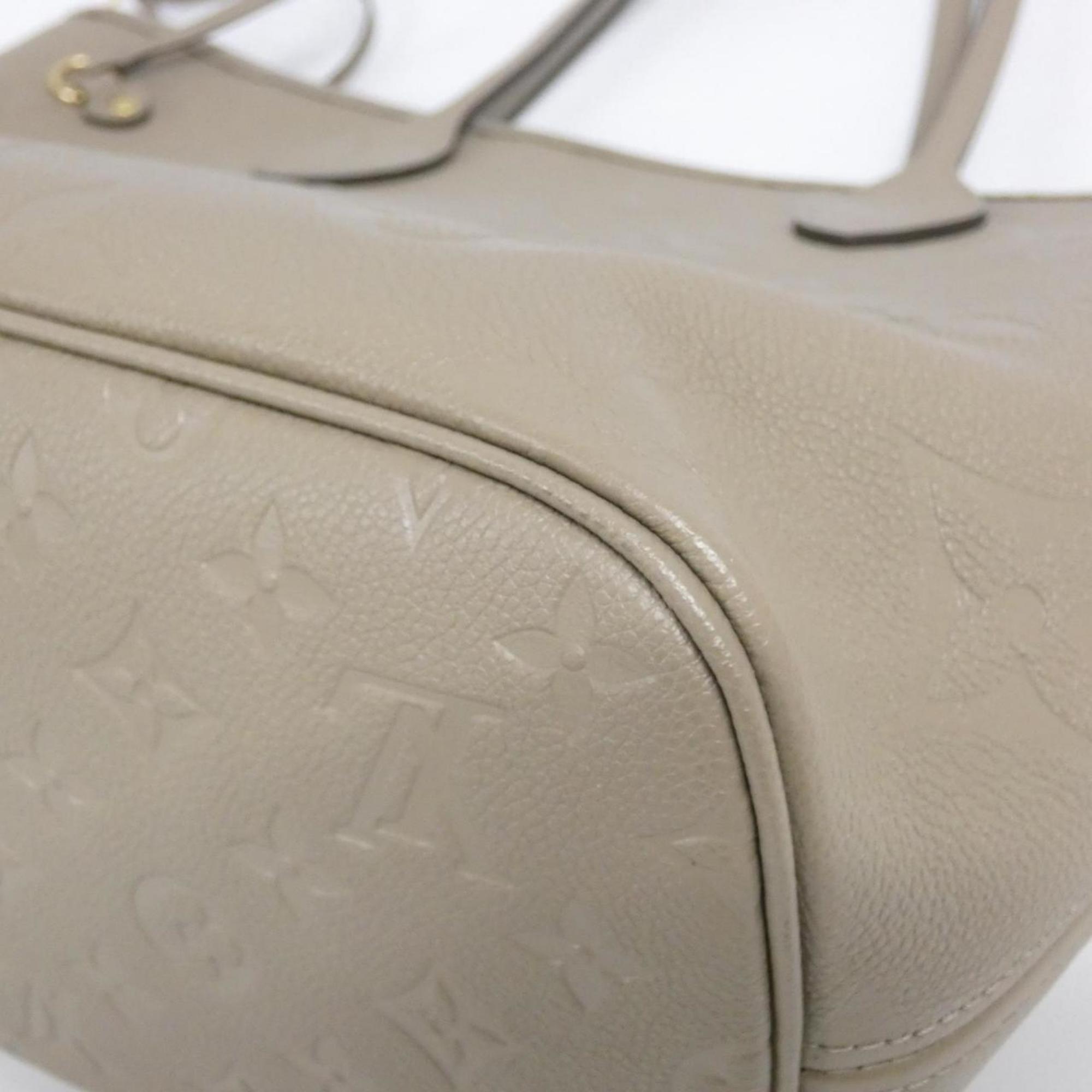 Louis Vuitton Beige Tourterelle Leather Handbag
