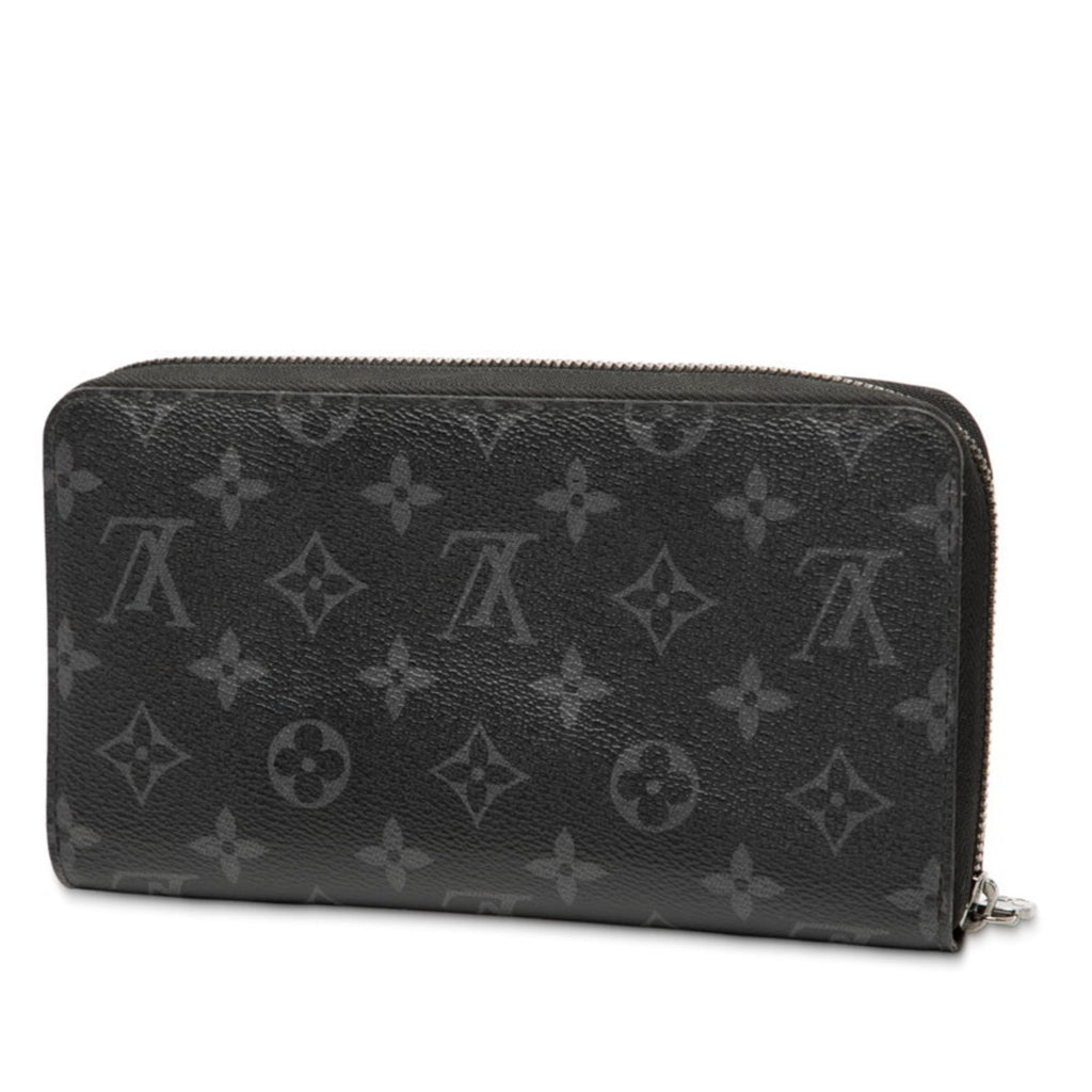 Louis Vuitton Black Pvc Leather Long Wallet