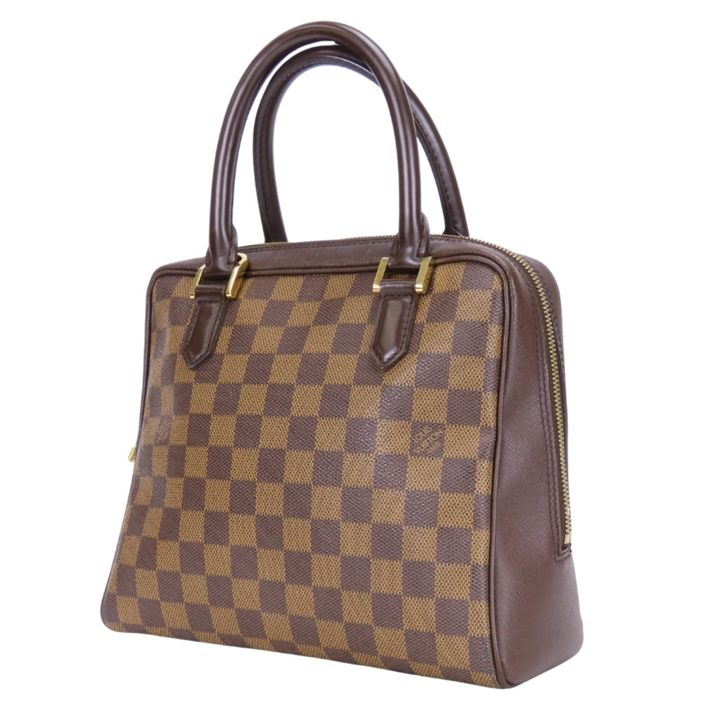 Louis Vuitton Brown Damier Canvas Ebene Damier Canvas Leather Handbag