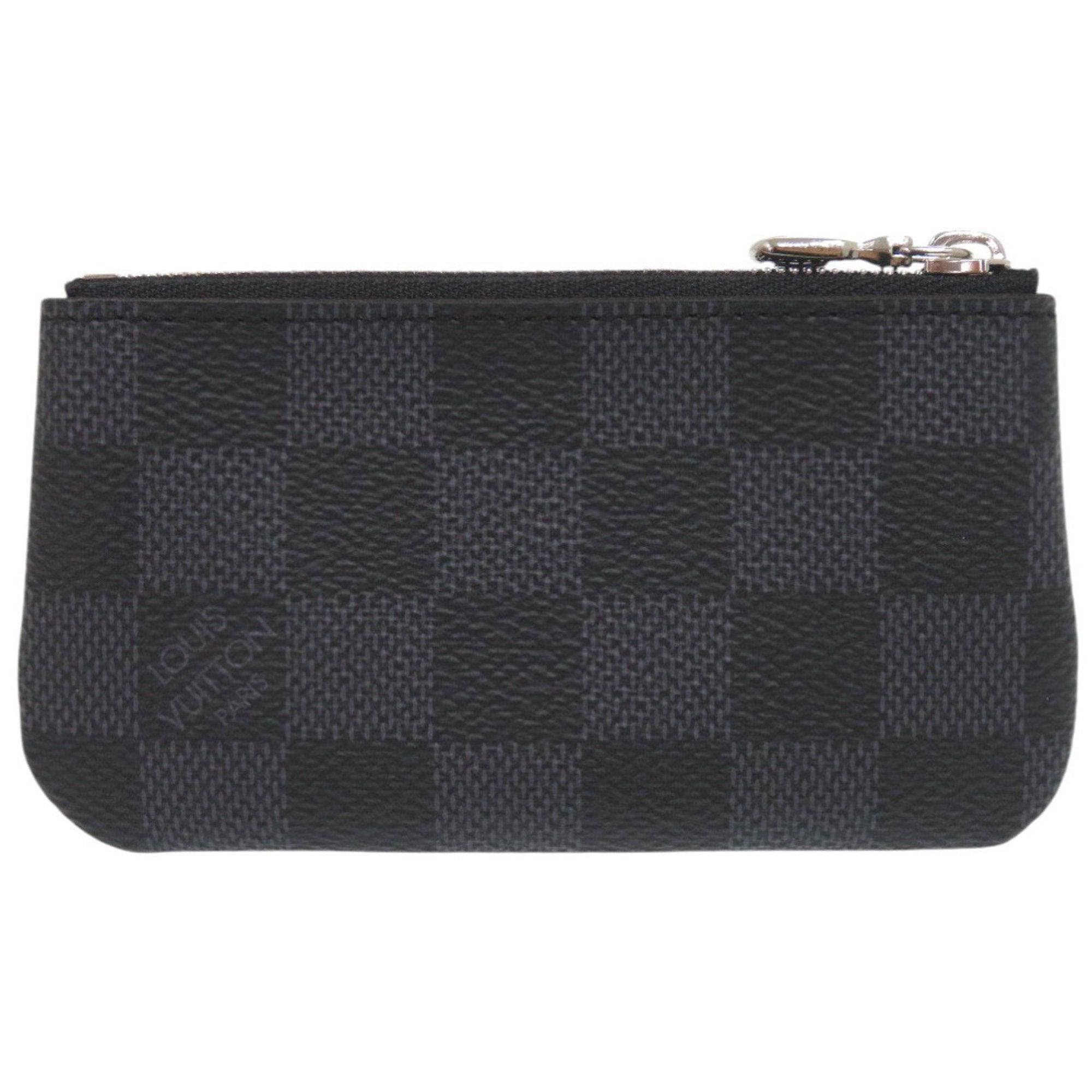 Louis Vuitton Black Damier Graphite Canvas Coin Purse/Coin Case