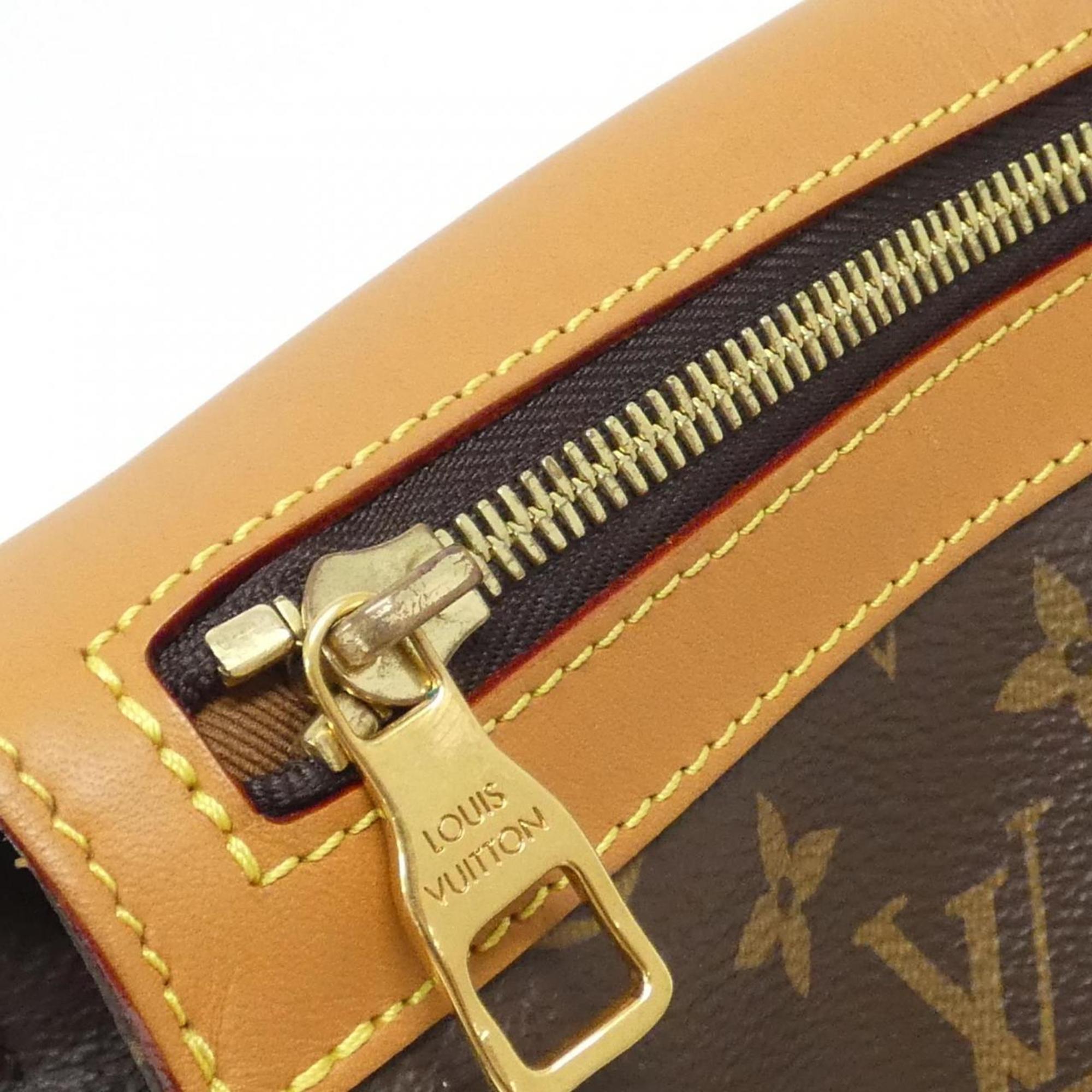 Louis Vuitton Brown Marron Coated Canvas Shoulder Bag