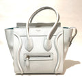 Celine White Leather Handbag