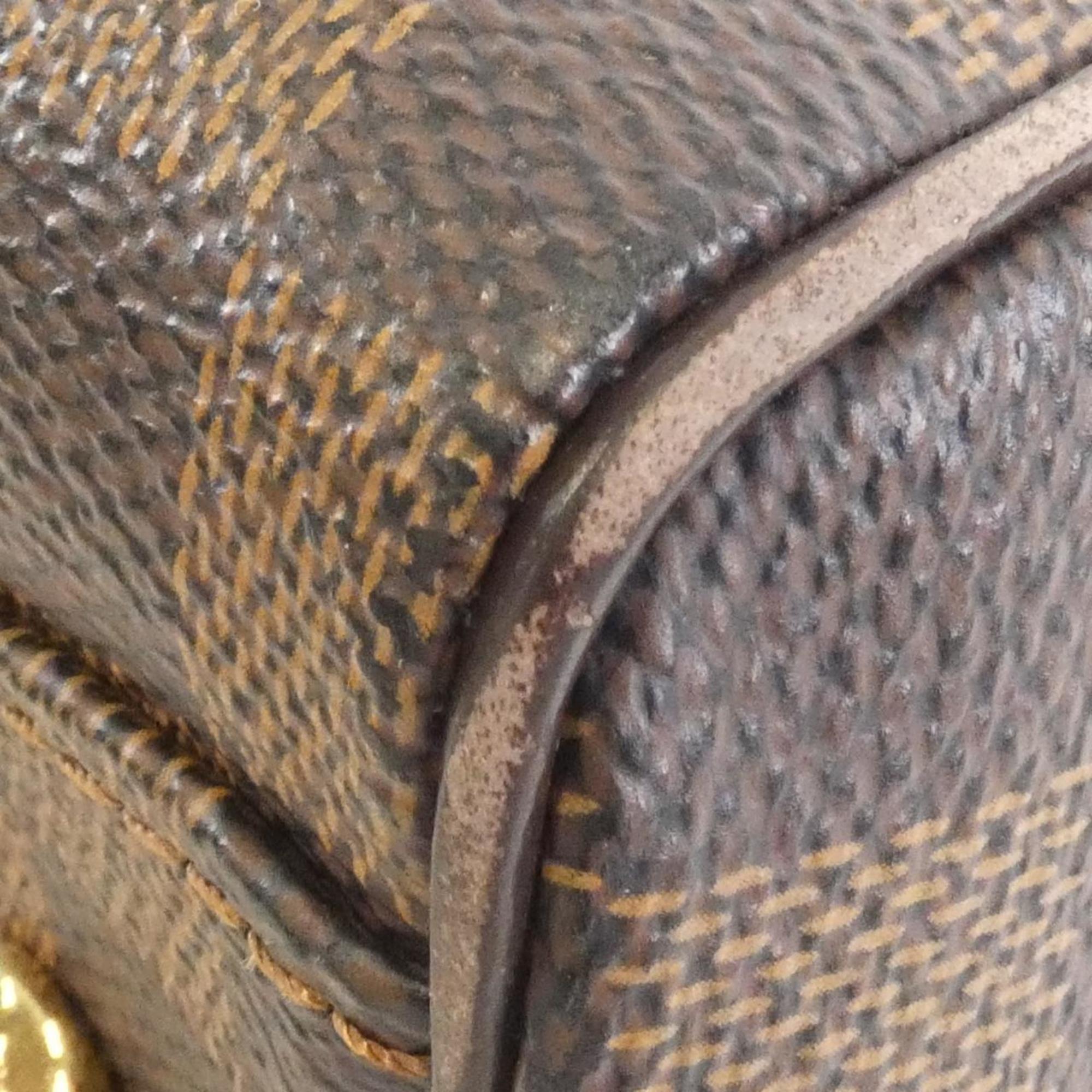 Louis Vuitton Damier Ebene Coated Canvas Handbag