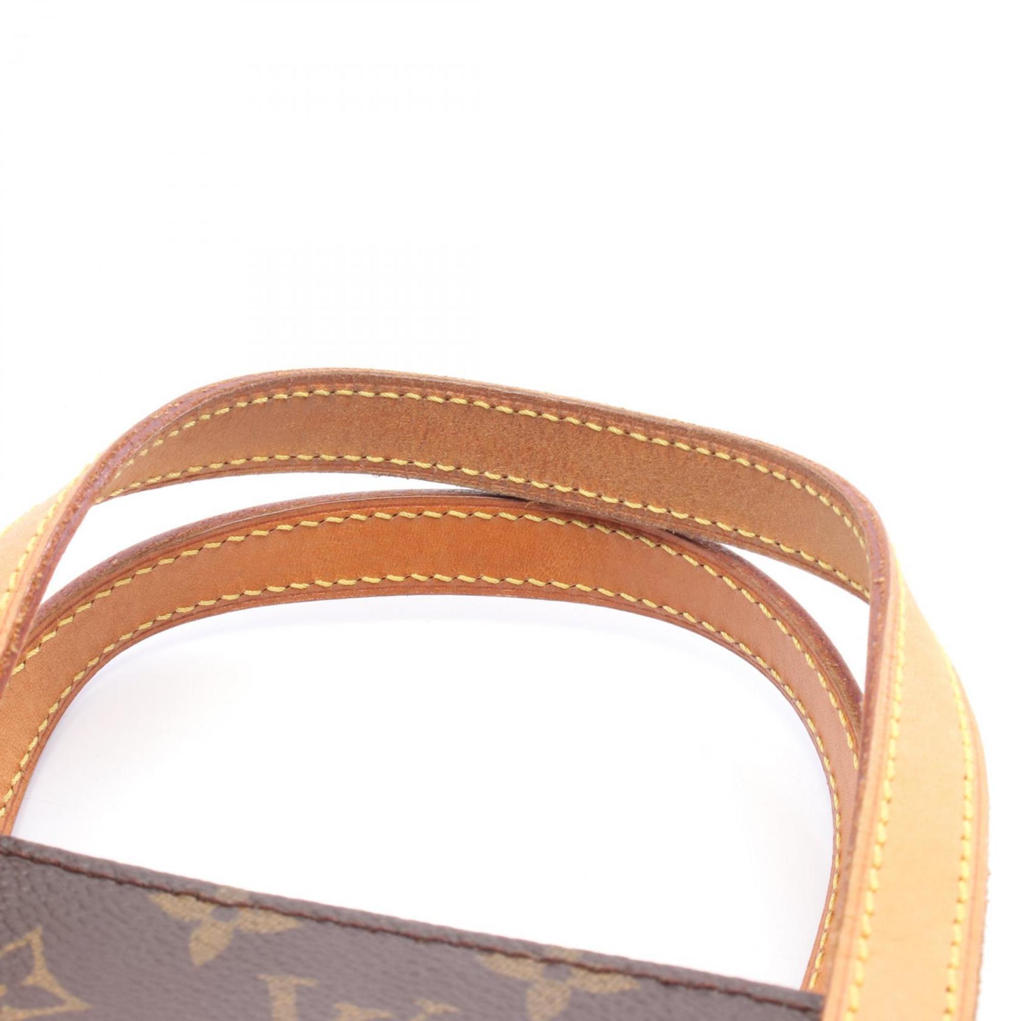 Louis Vuitton Brown Coated Canvas Pvc Leather Handbag
