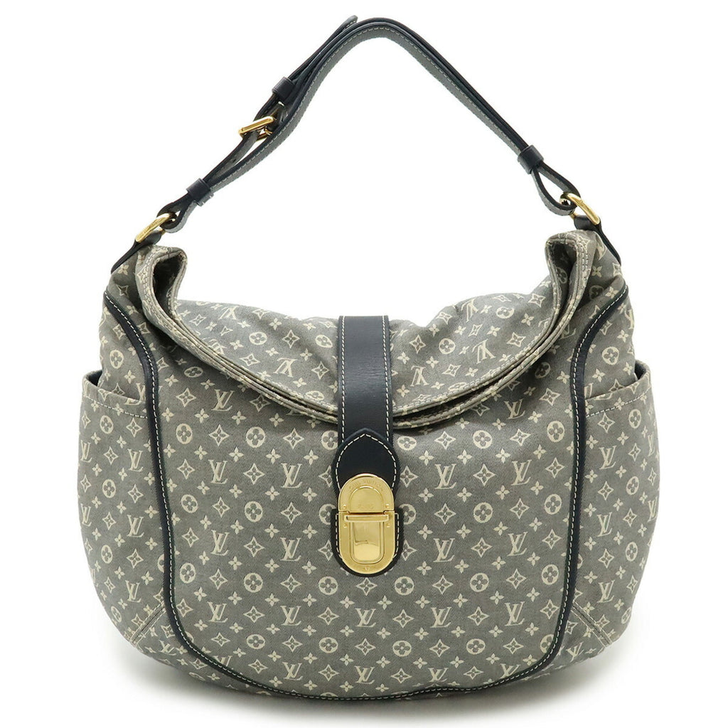 Louis Vuitton Ancre Navy Monogram Idylle Leather Shoulder Bag