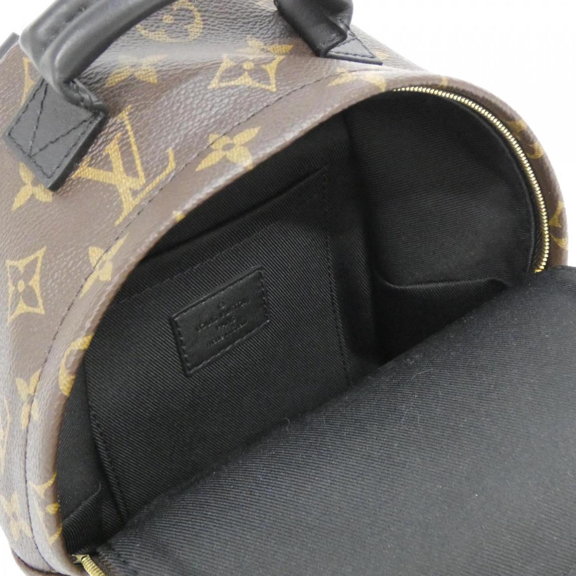 Louis Vuitton Marron Coated Canvas Backpack