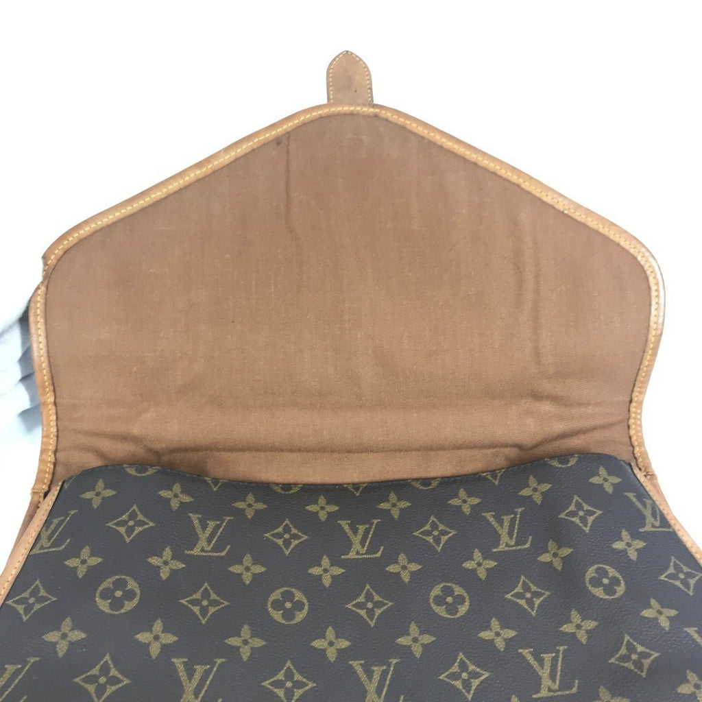 Louis Vuitton Brown Monogram Canvas Handbag Shoulder Bag