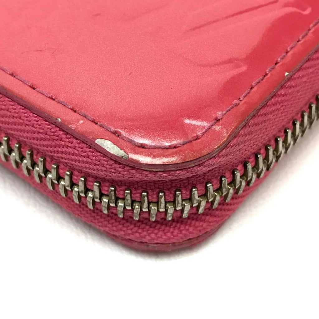 Louis Vuitton Pink Leather Long Wallet