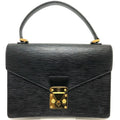 Louis Vuitton Black Epi Leather Handbag